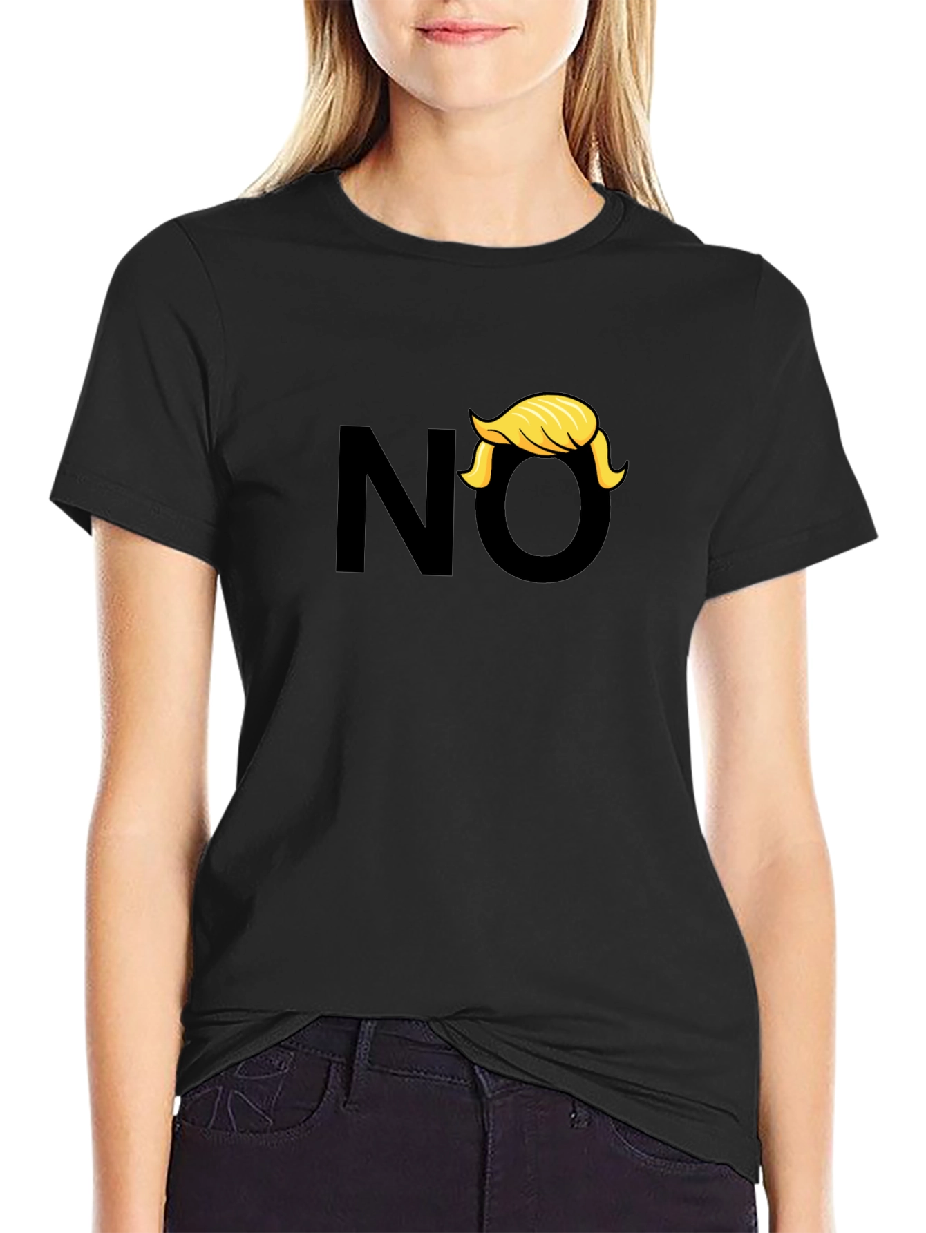 No Trump Graphic Tee - Anti-Trump Humor T-Shirt