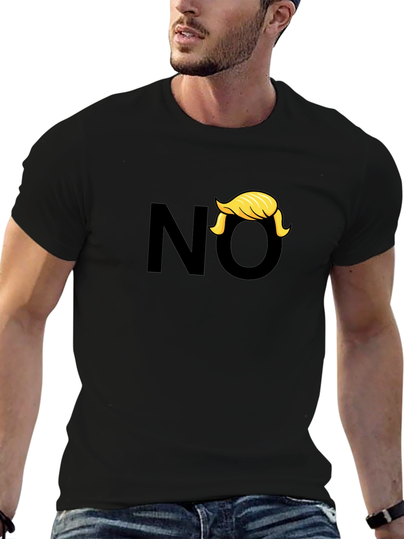 No Trump Graphic Tee - Anti-Trump Humor T-Shirt