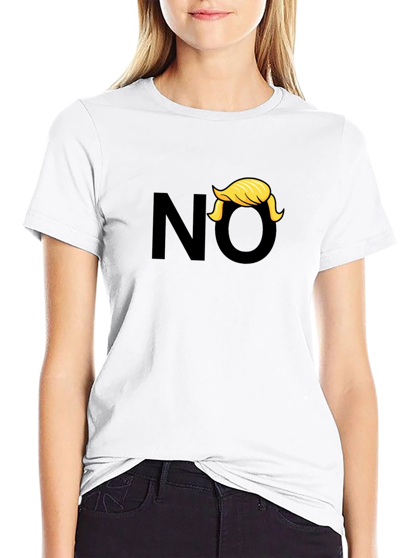 No Trump Graphic Tee - Anti-Trump Humor T-Shirt