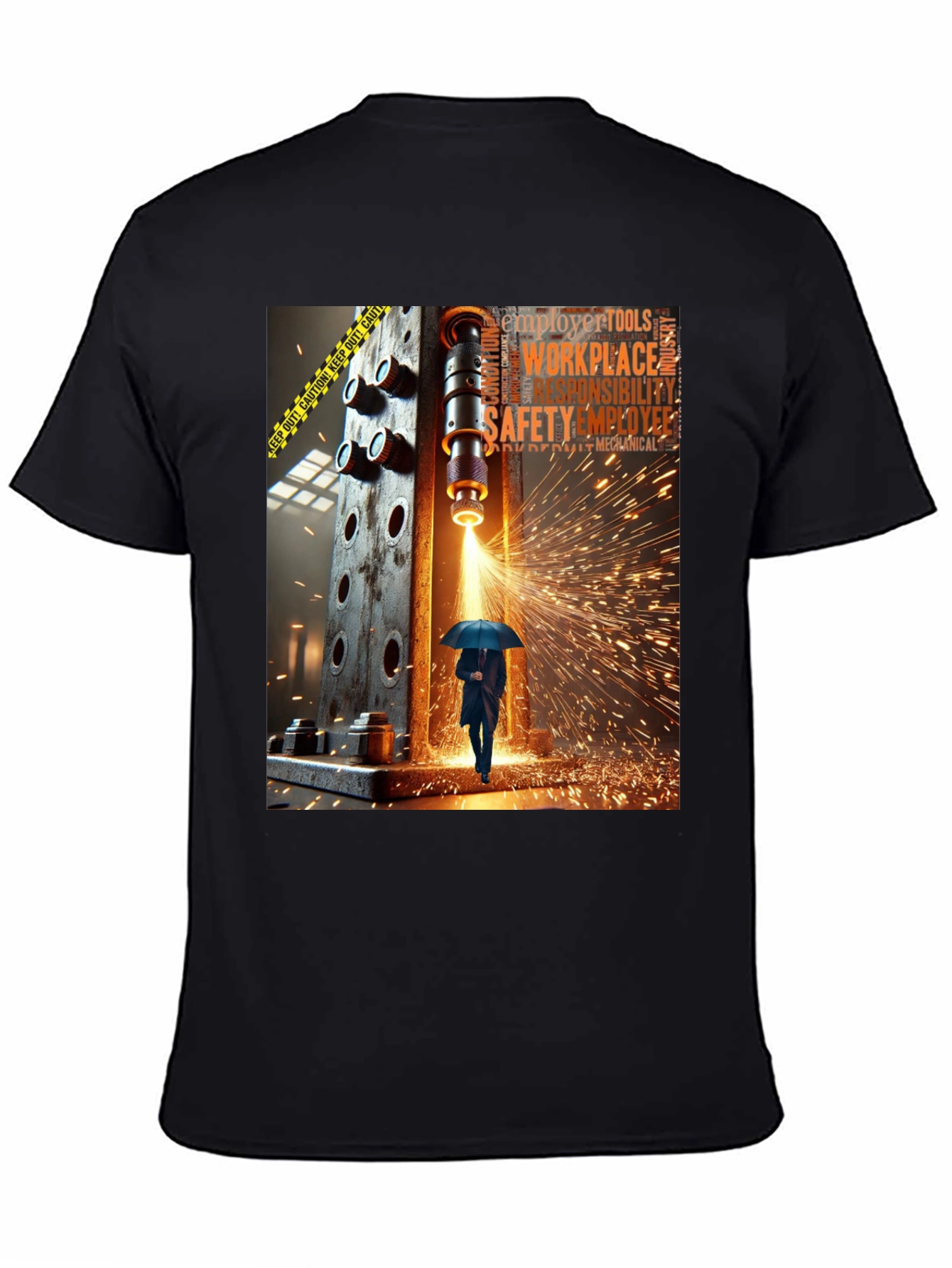Safety First Graphic T-Shirt