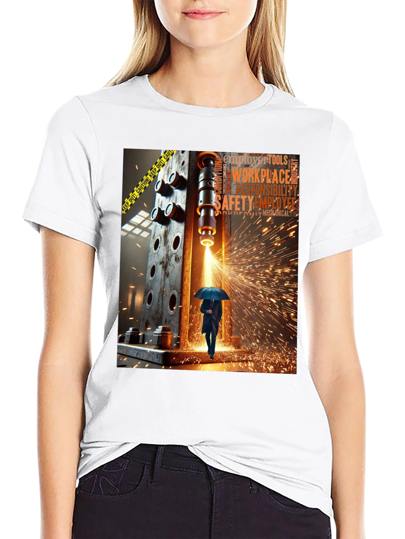 Safety First Graphic T-Shirt