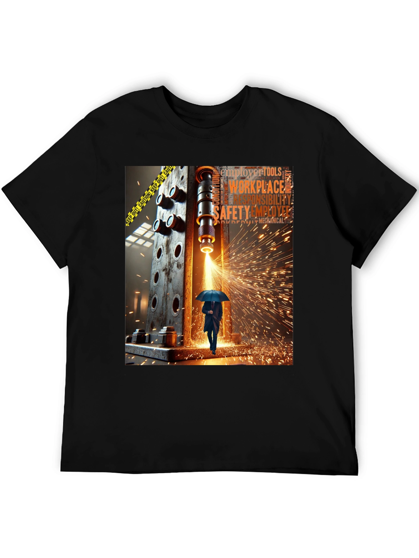 Safety First Graphic T-Shirt