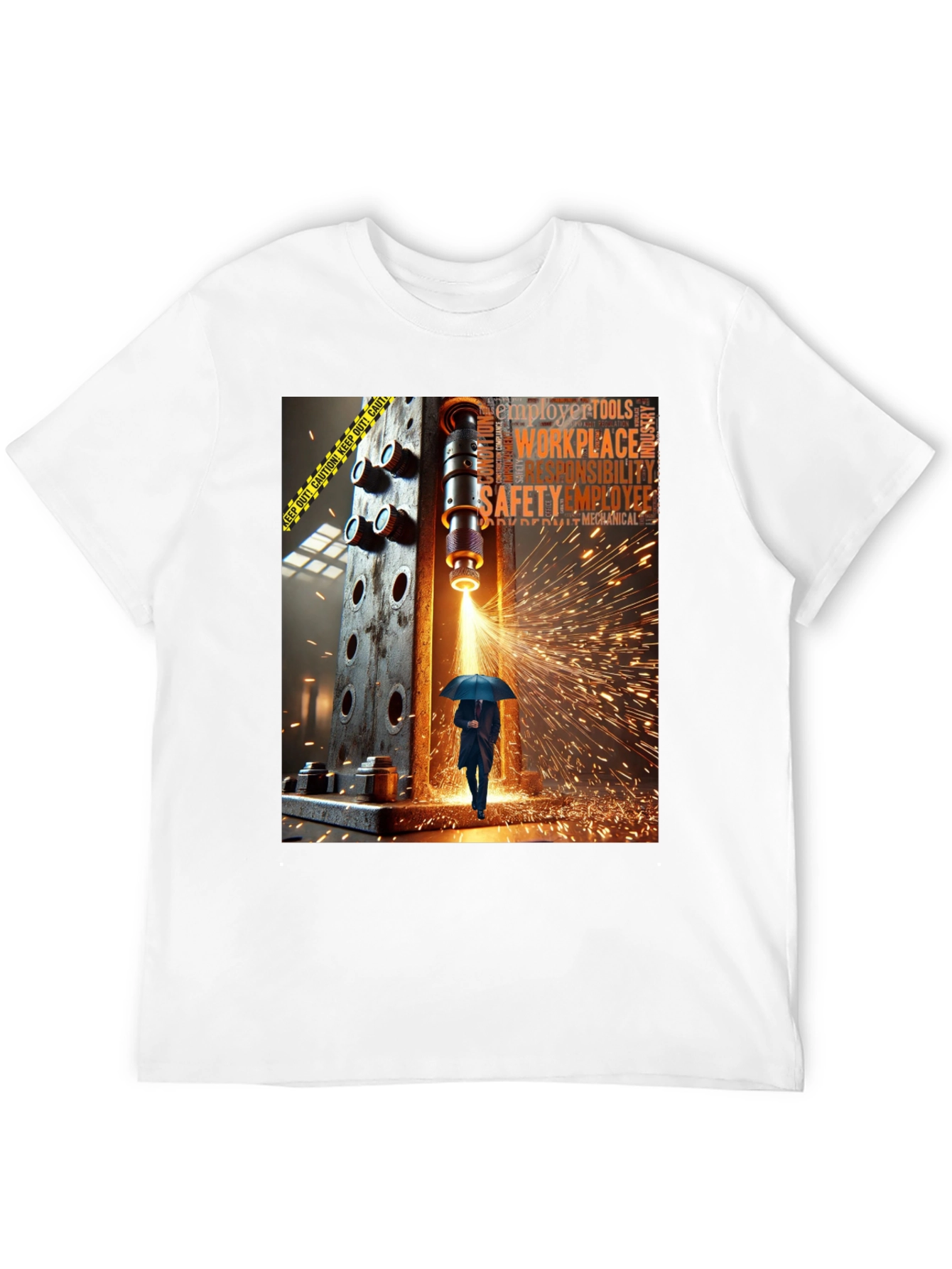 Safety First Graphic T-Shirt