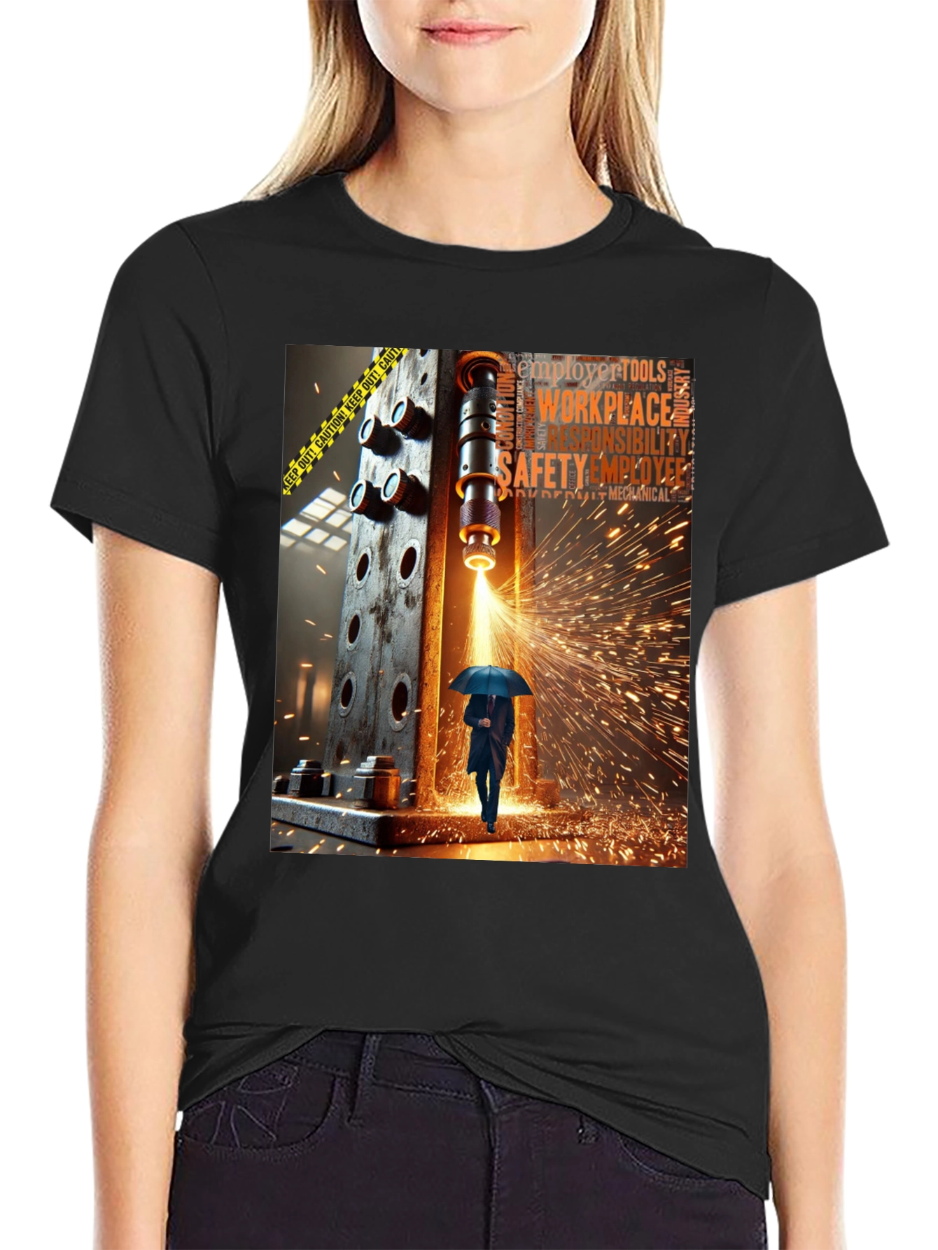 Safety First Graphic T-Shirt