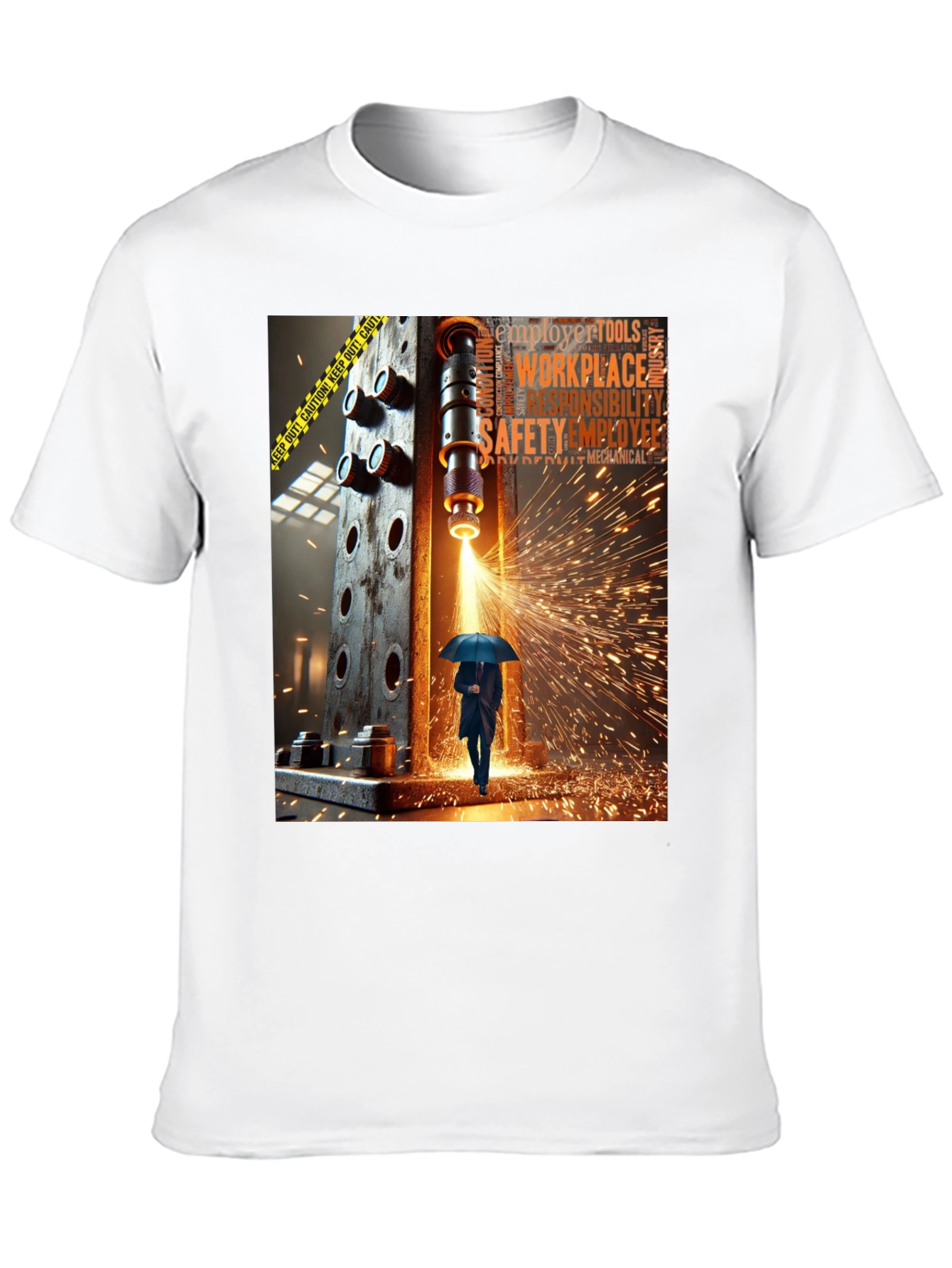Safety First Graphic T-Shirt