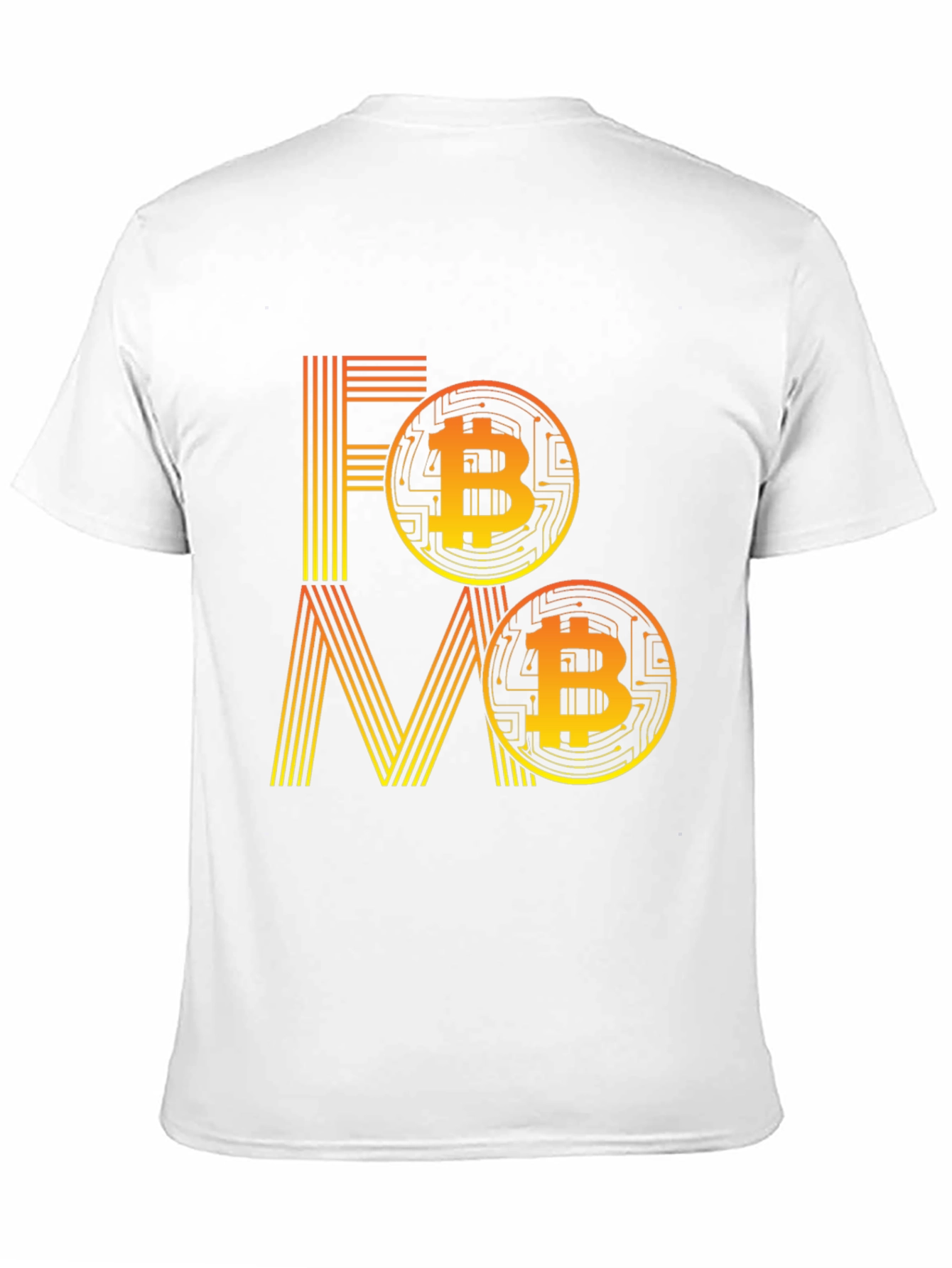 FOMO Bitcoin Cryptocurrency Graphic T-Shirt