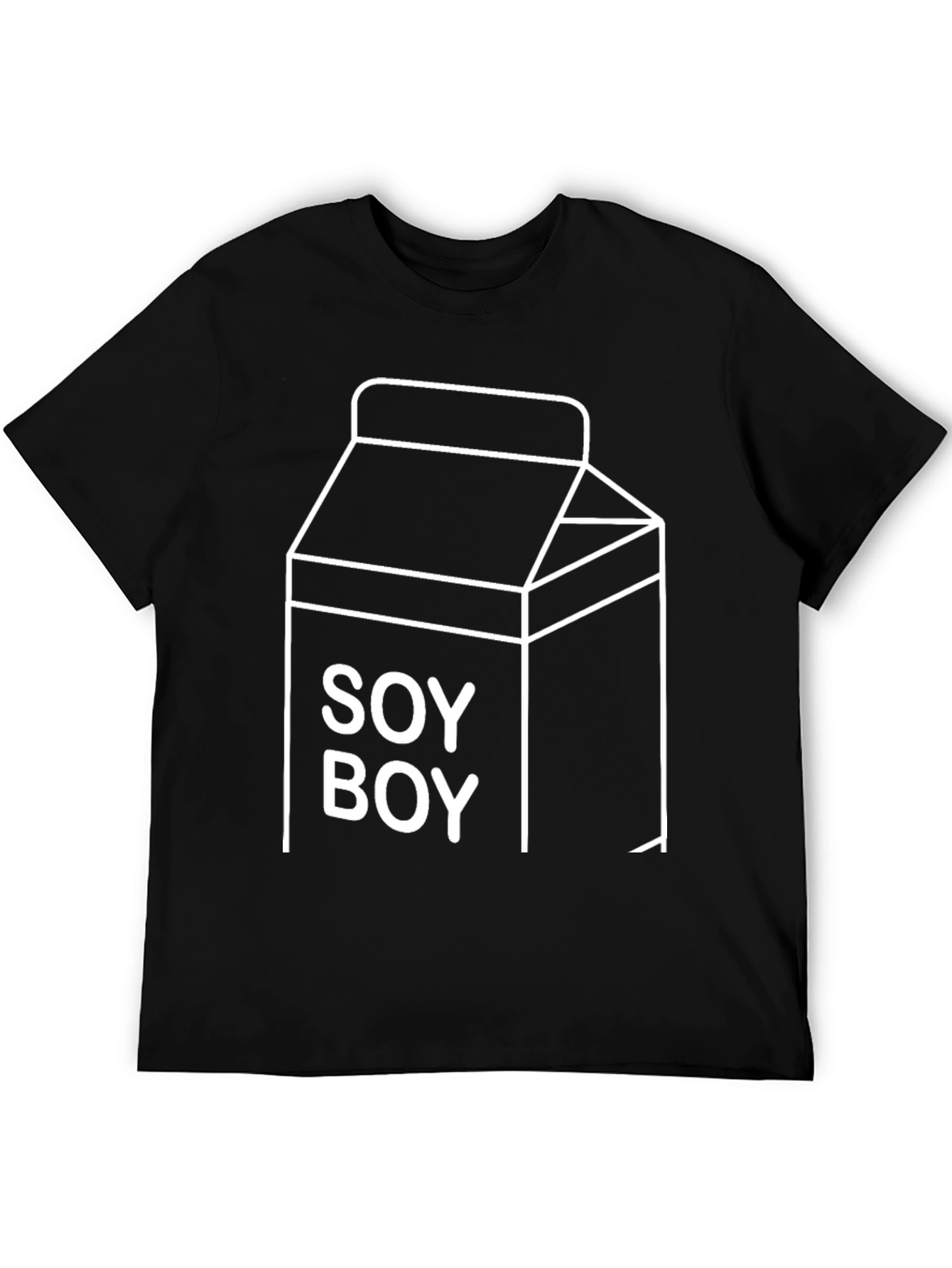 Soy Boy T-Shirt - Black Graphic Tee