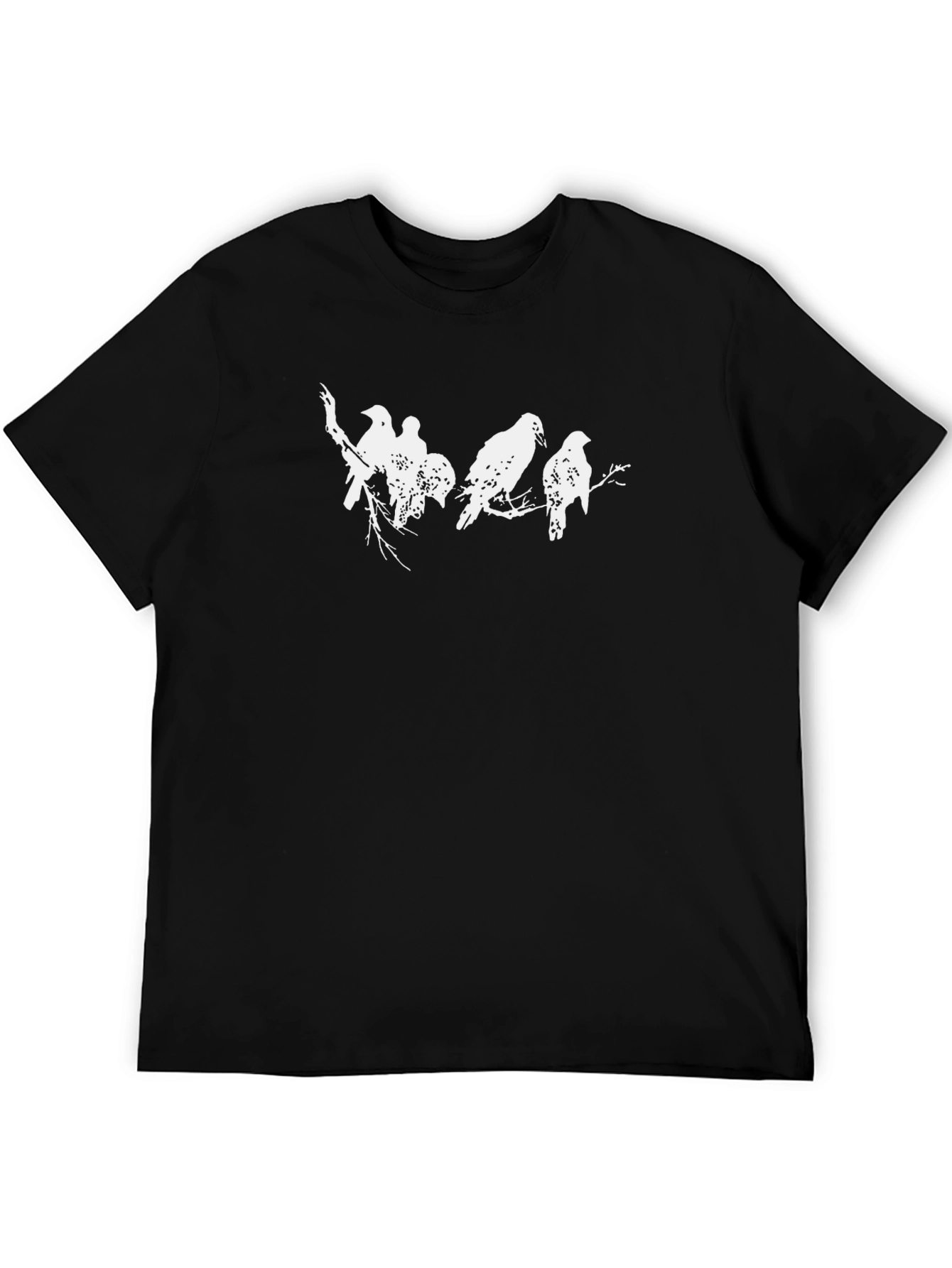 Raven Branch Graphic Tee - Black