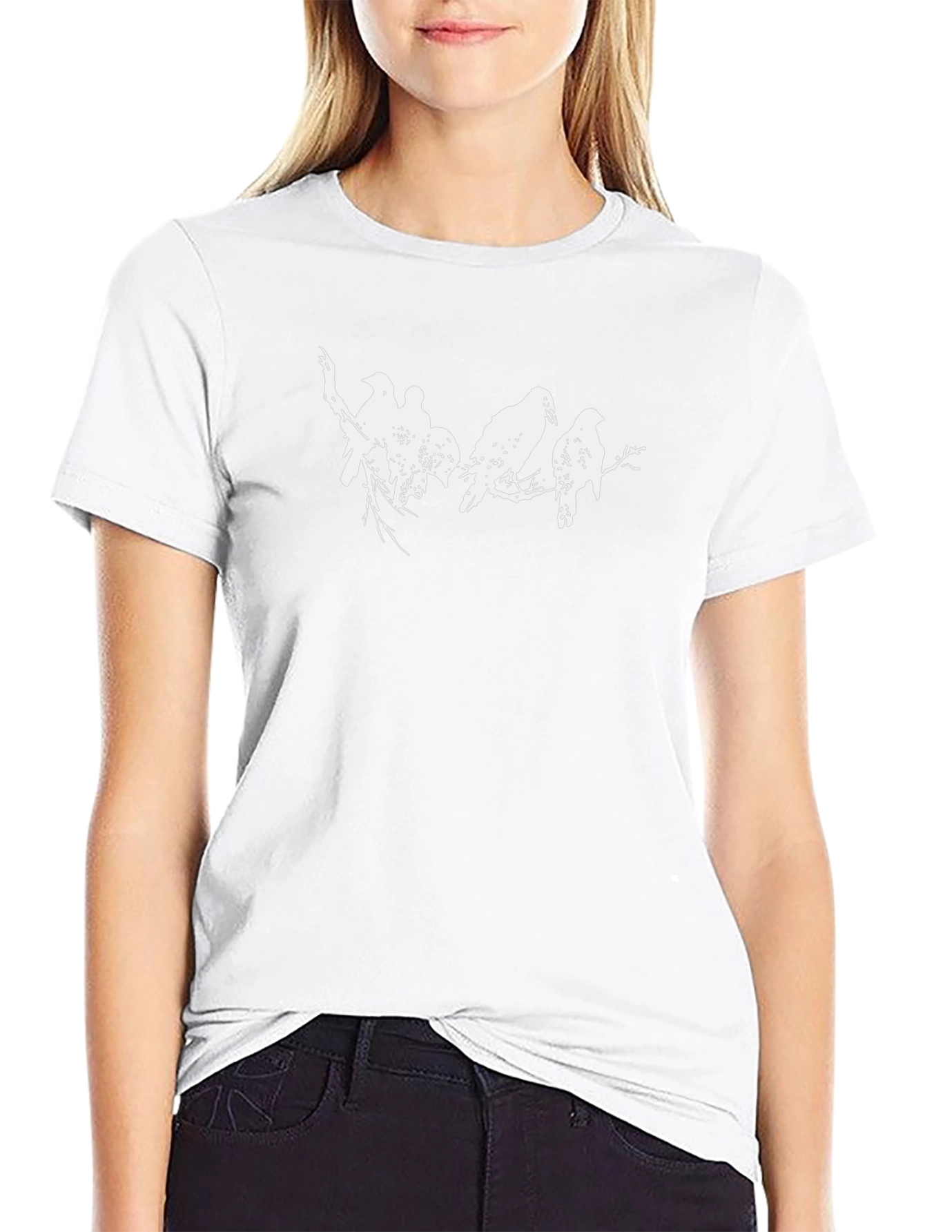 Raven Branch Graphic Tee - Black