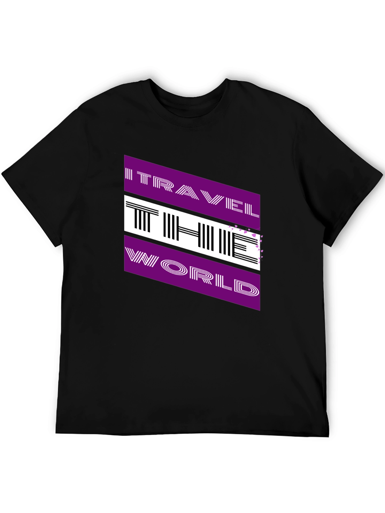 I Travel The World Graphic T-Shirt