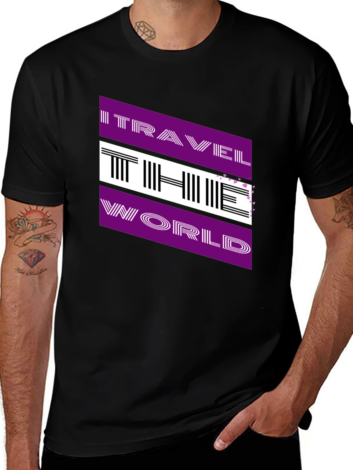 I Travel The World Graphic T-Shirt