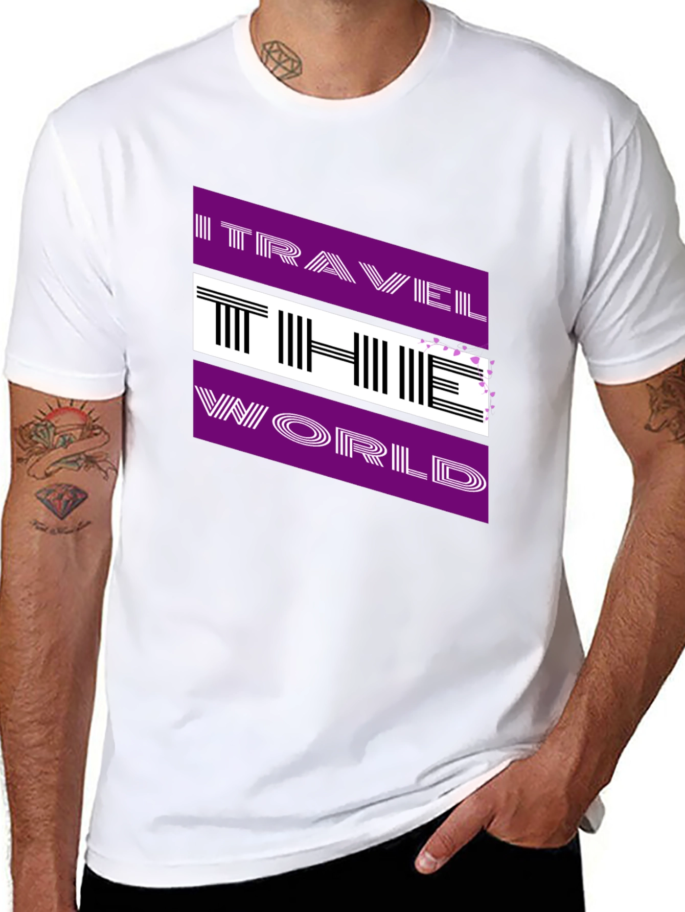 I Travel The World Graphic T-Shirt