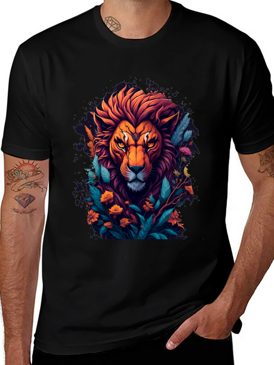 Lion King Graphic Tee - Mens Black T-Shirt