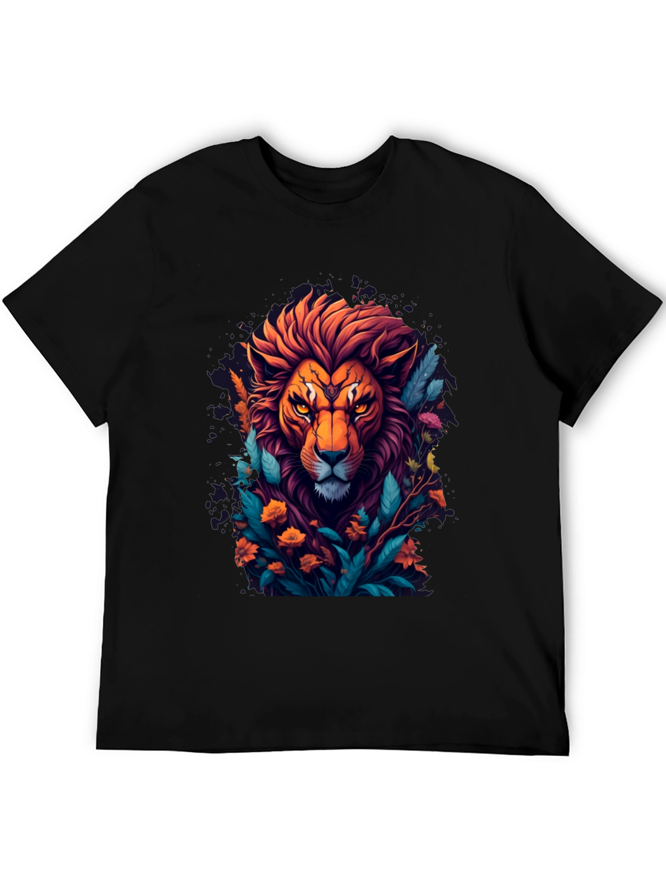 Lion King Graphic Tee - Mens Black T-Shirt