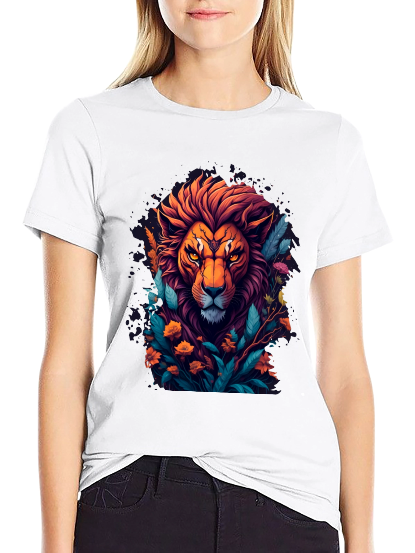 Lion King Graphic Tee - Mens Black T-Shirt