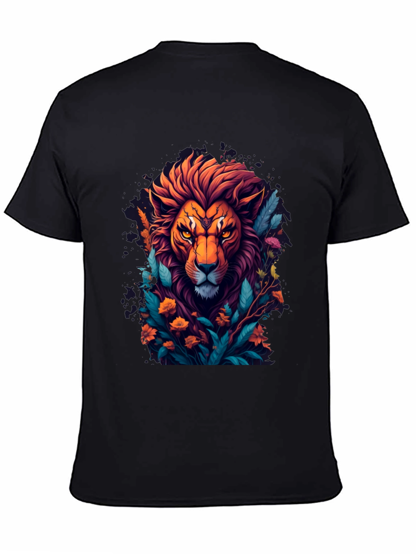 Lion King Graphic Tee - Mens Black T-Shirt