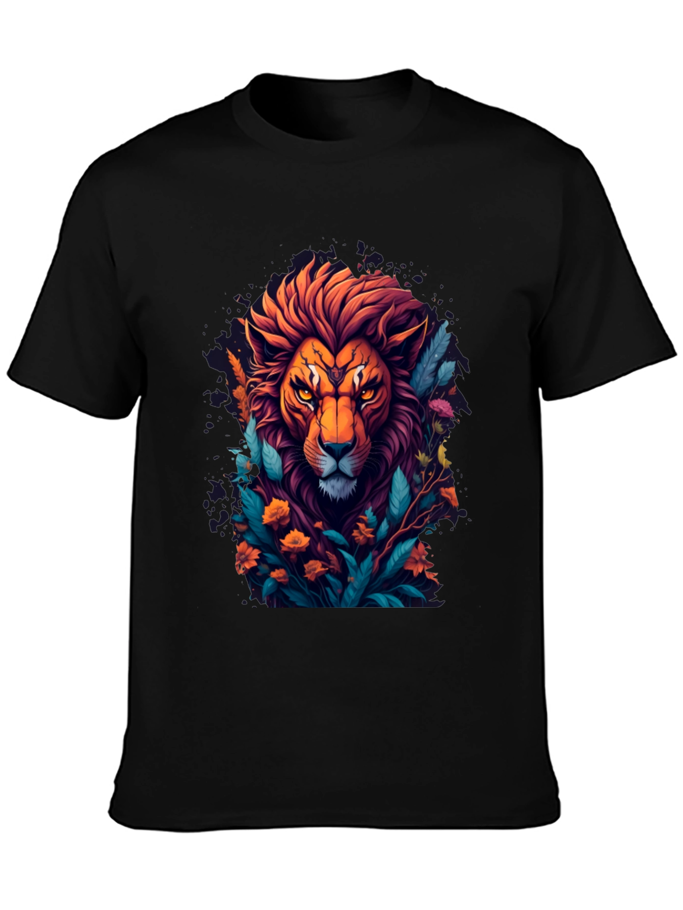 Lion King Graphic Tee - Mens Black T-Shirt