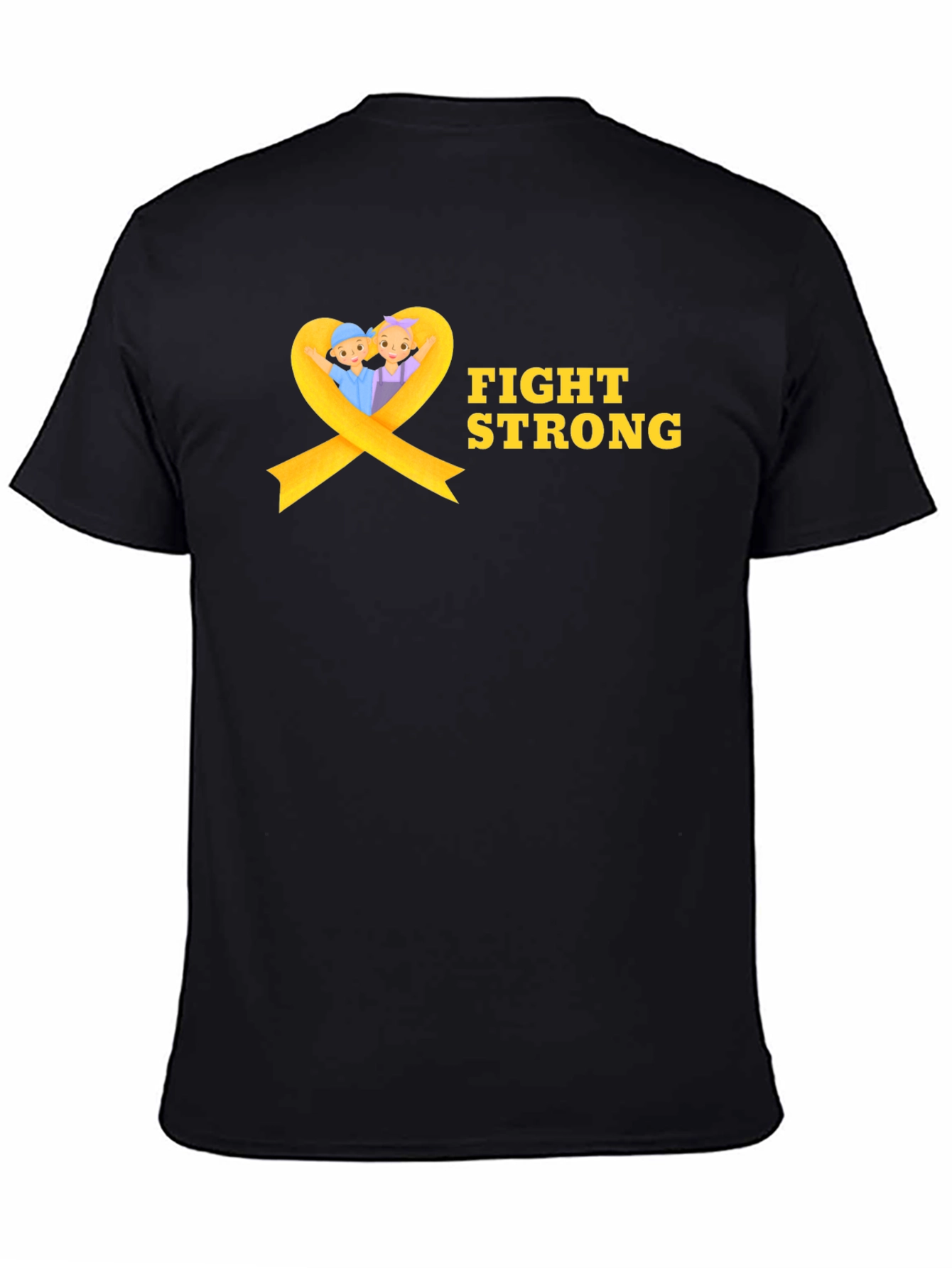 Fight Strong Childhood Cancer Awareness T-Shirt