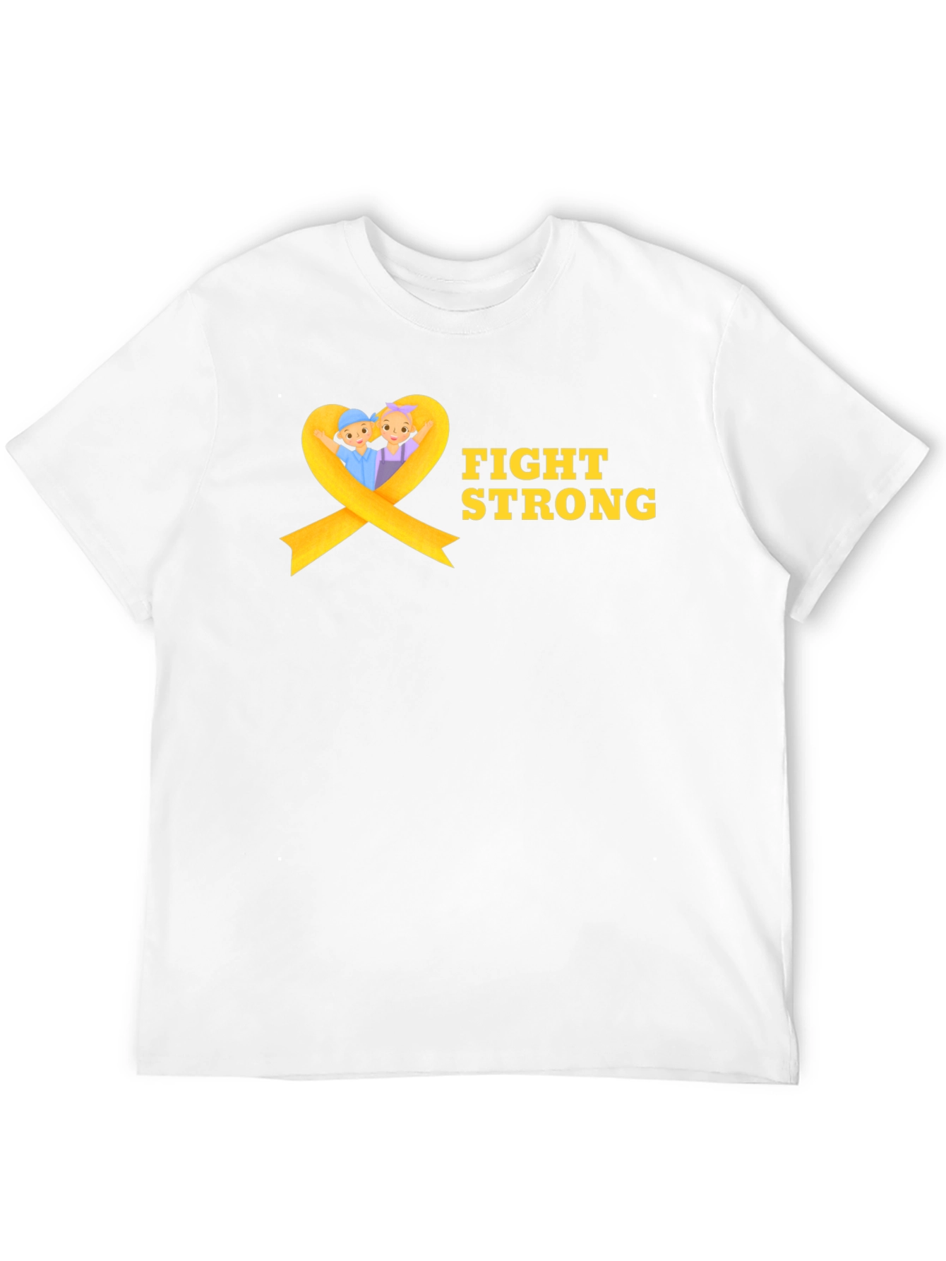 Fight Strong Childhood Cancer Awareness T-Shirt