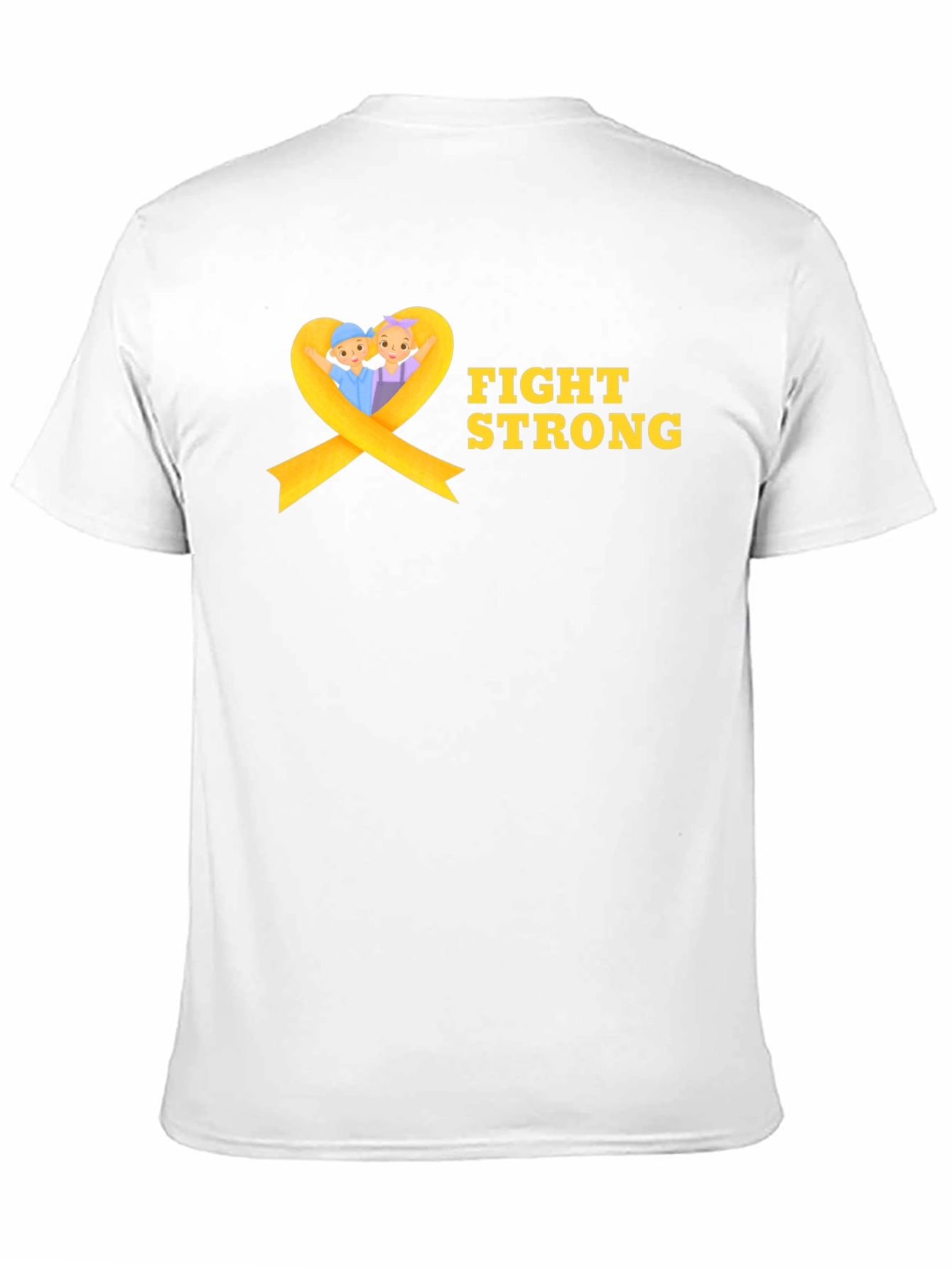 Fight Strong Childhood Cancer Awareness T-Shirt