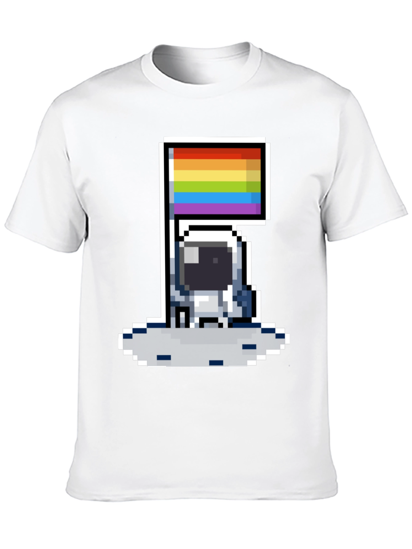 Pixel Pride Astronaut T-Shirt