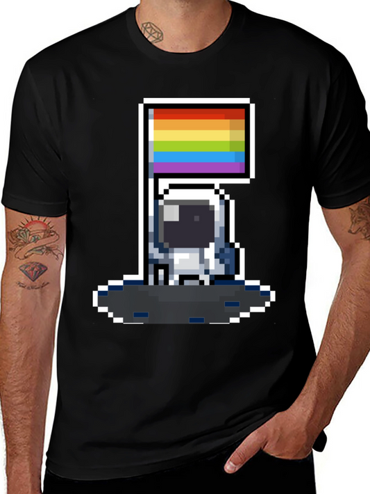 Pixel Pride Astronaut T-Shirt