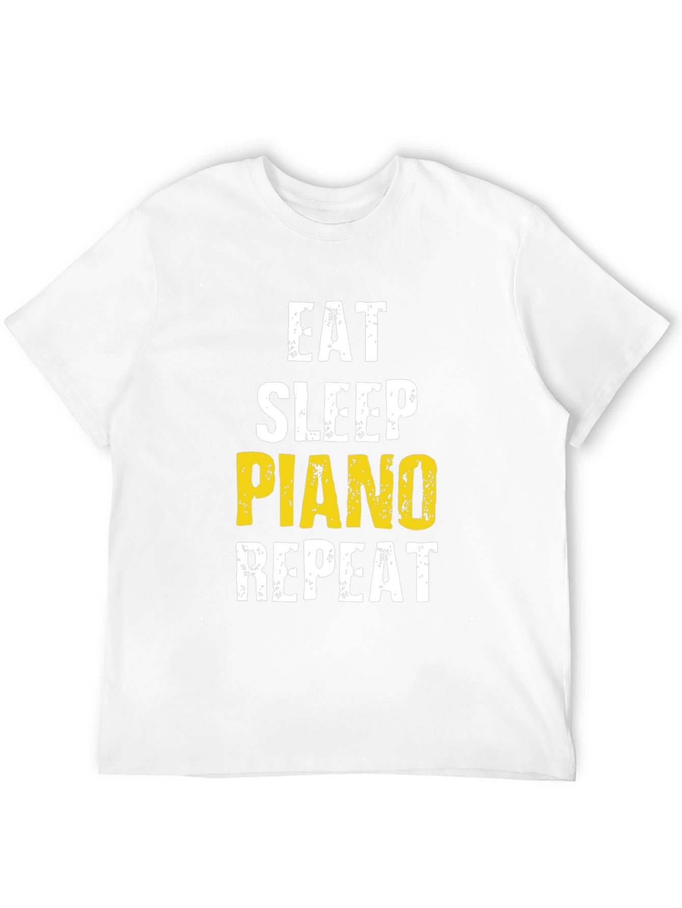 Eat Sleep Piano Repeat Graphic Tee