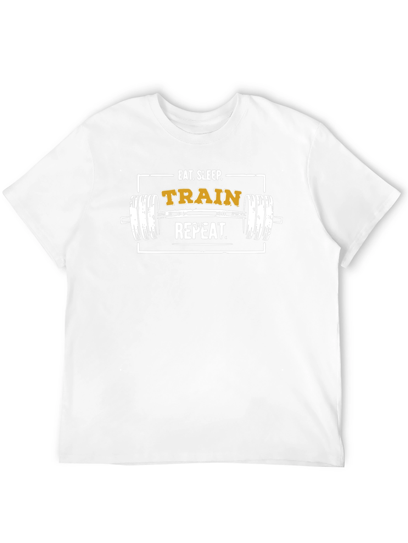 Eat Sleep Train Repeat Graphic T-Shirt