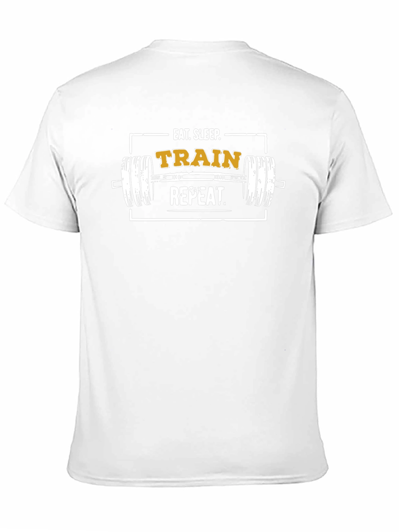 Eat Sleep Train Repeat Graphic T-Shirt