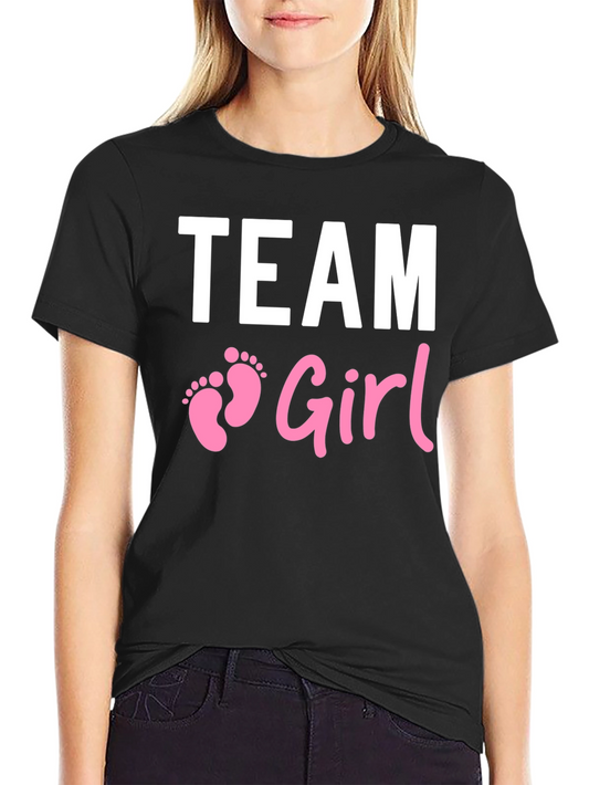 Team Girl Baby Shower T-Shirt