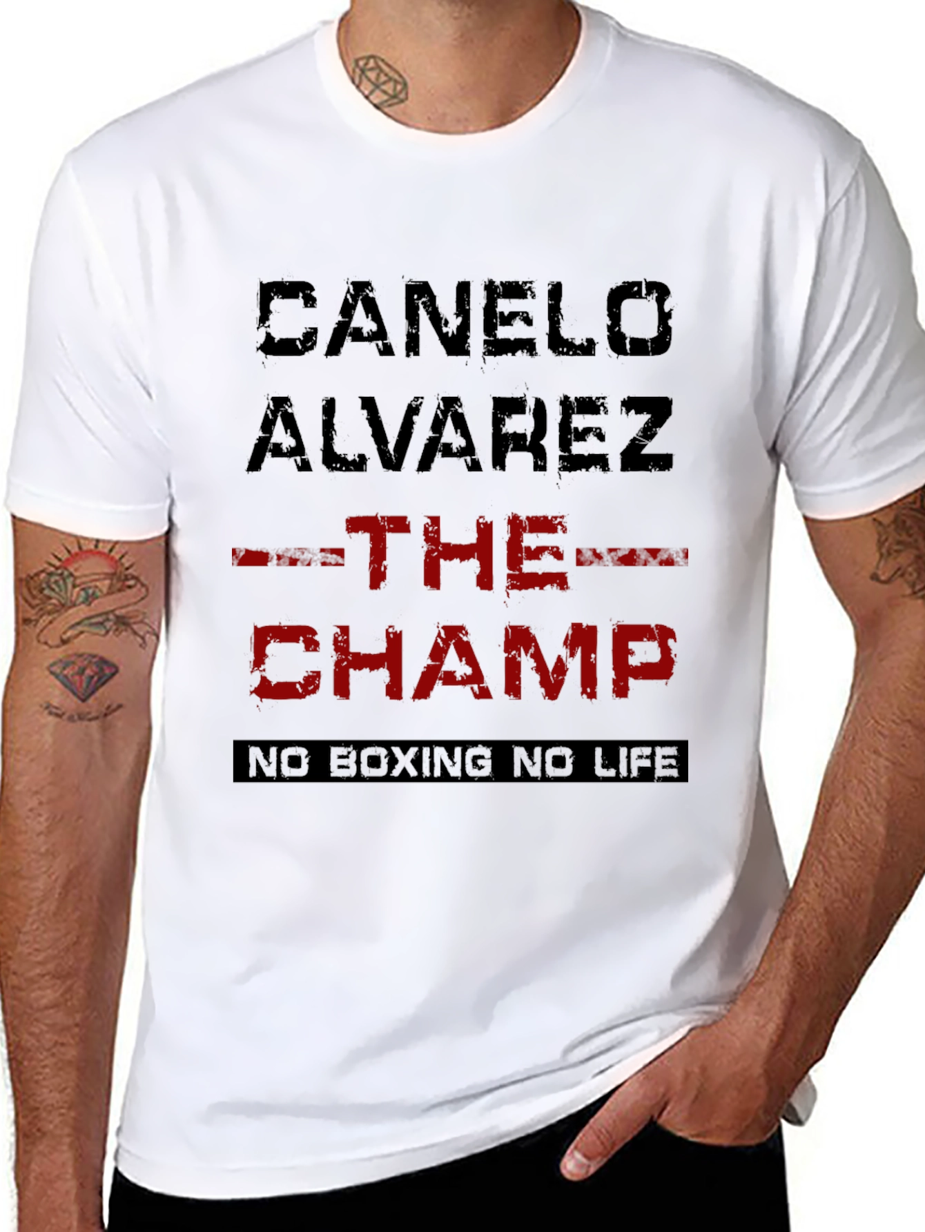 Canelo Alvarez The Champ Boxing T-Shirt