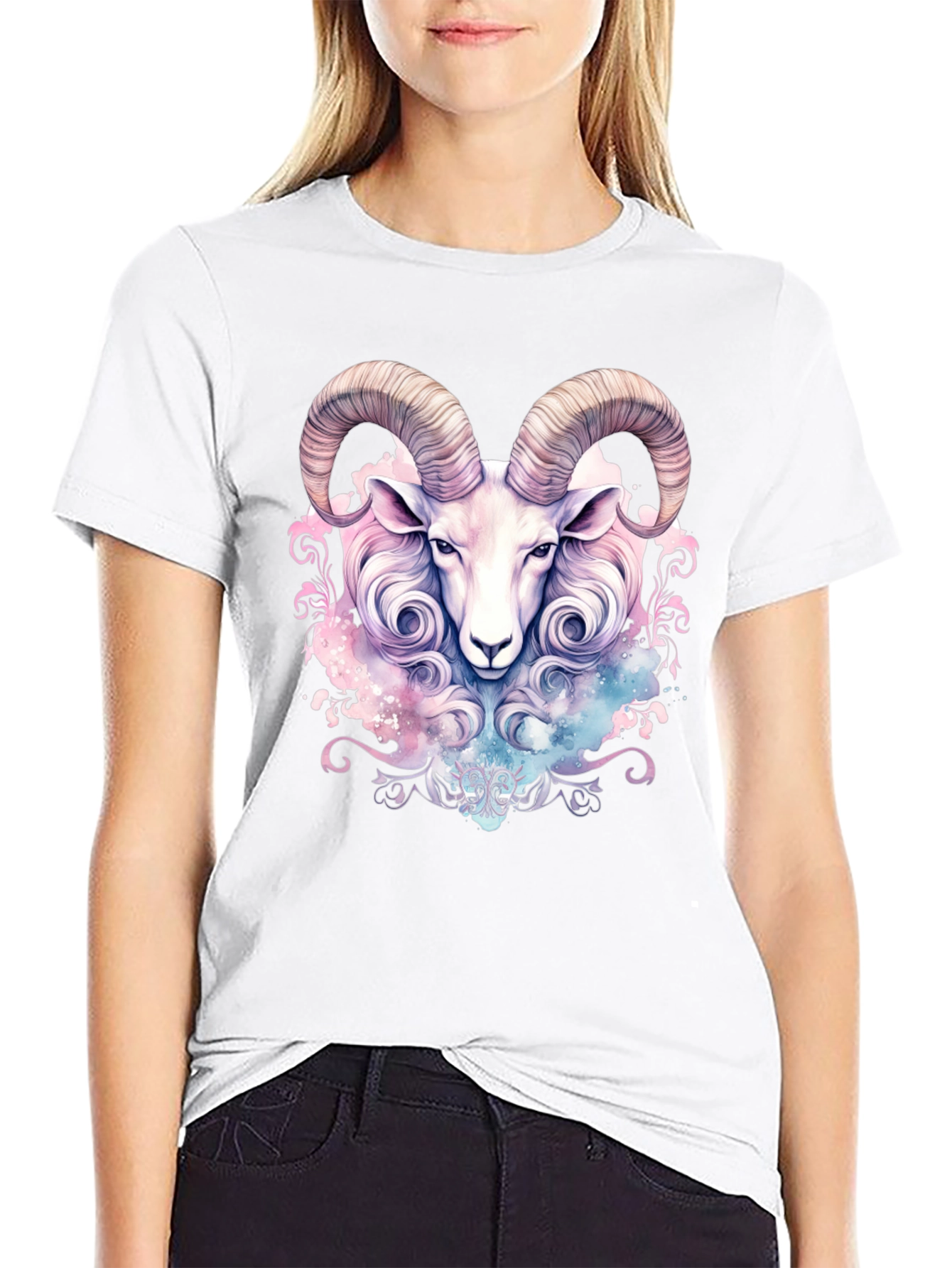 Aries Zodiac Graphic T-Shirt