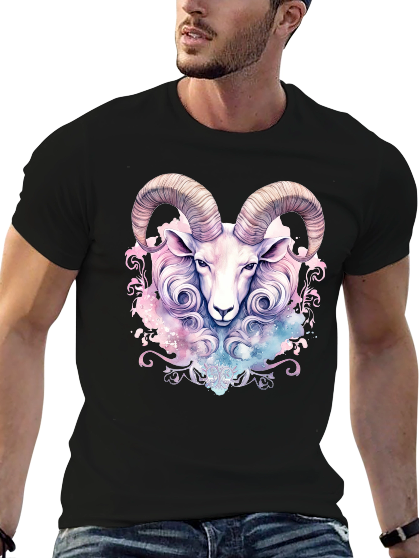 Aries Zodiac Graphic T-Shirt