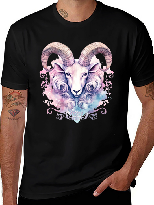 Aries Zodiac Graphic T-Shirt