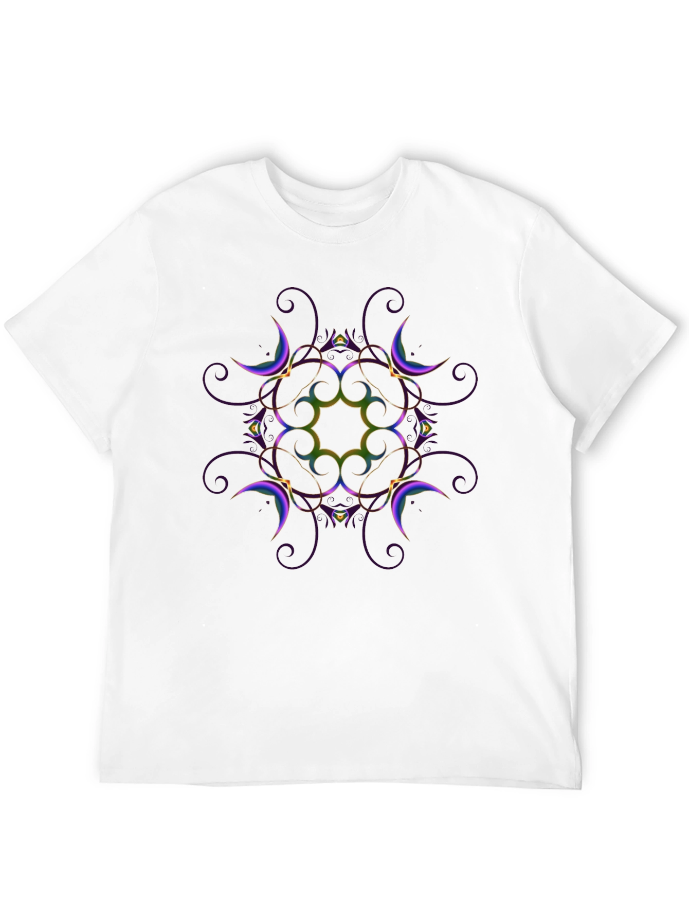 Abstract Pattern T-Shirt - Elegant Graphic Tee