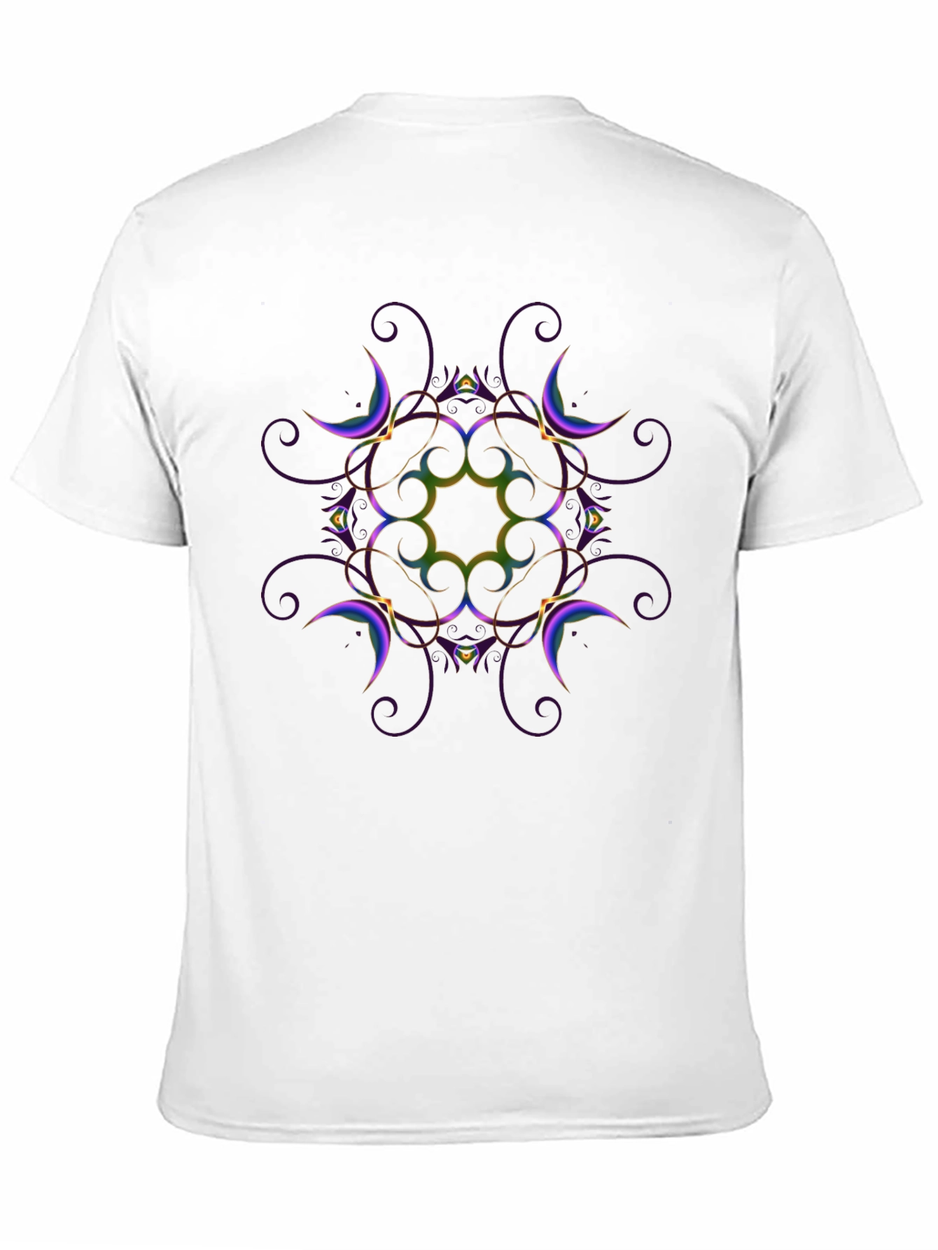 Abstract Pattern T-Shirt - Elegant Graphic Tee