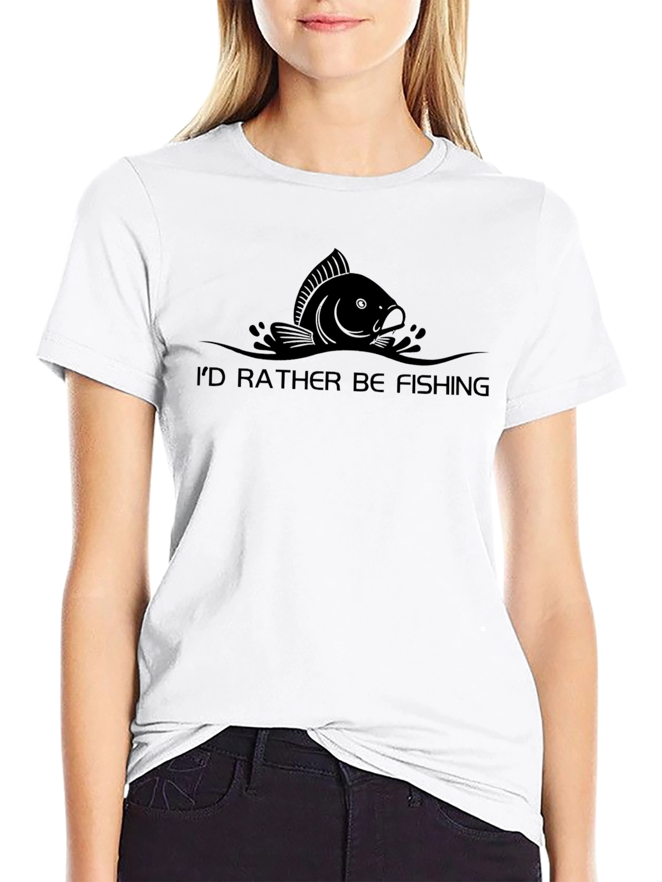 Id Rather Be Fishing T-Shirt