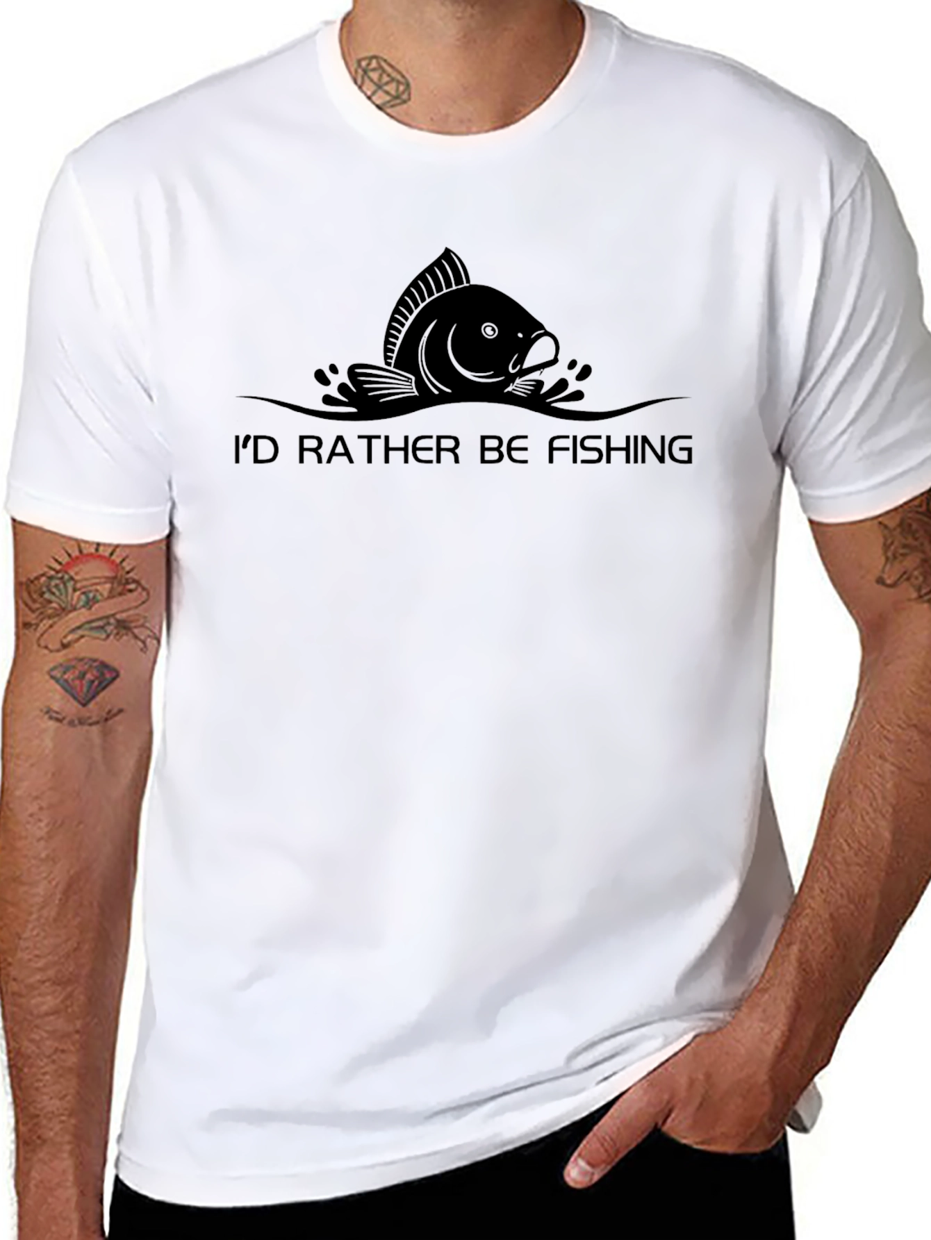 Id Rather Be Fishing T-Shirt