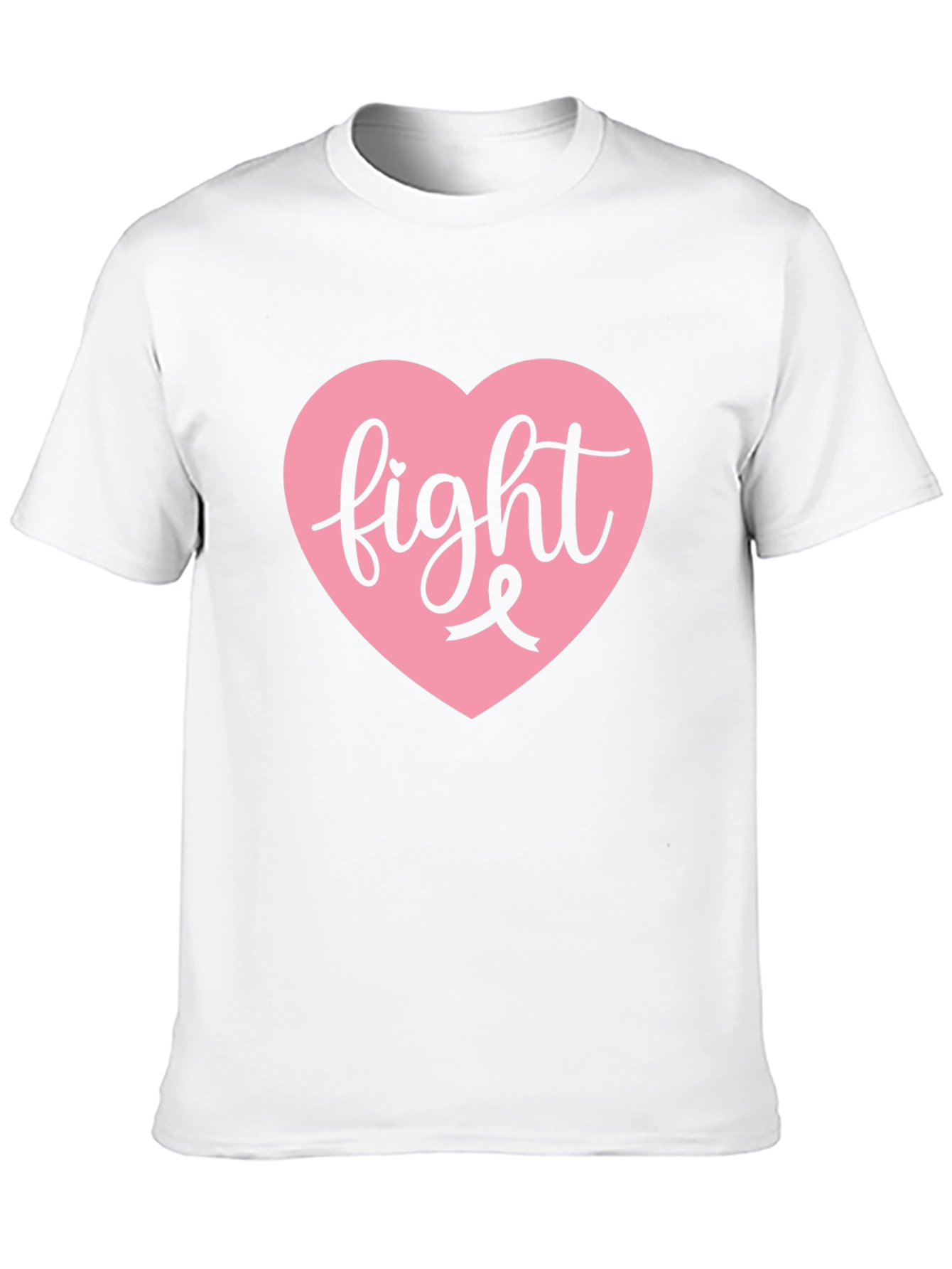Fight Breast Cancer Black Tee