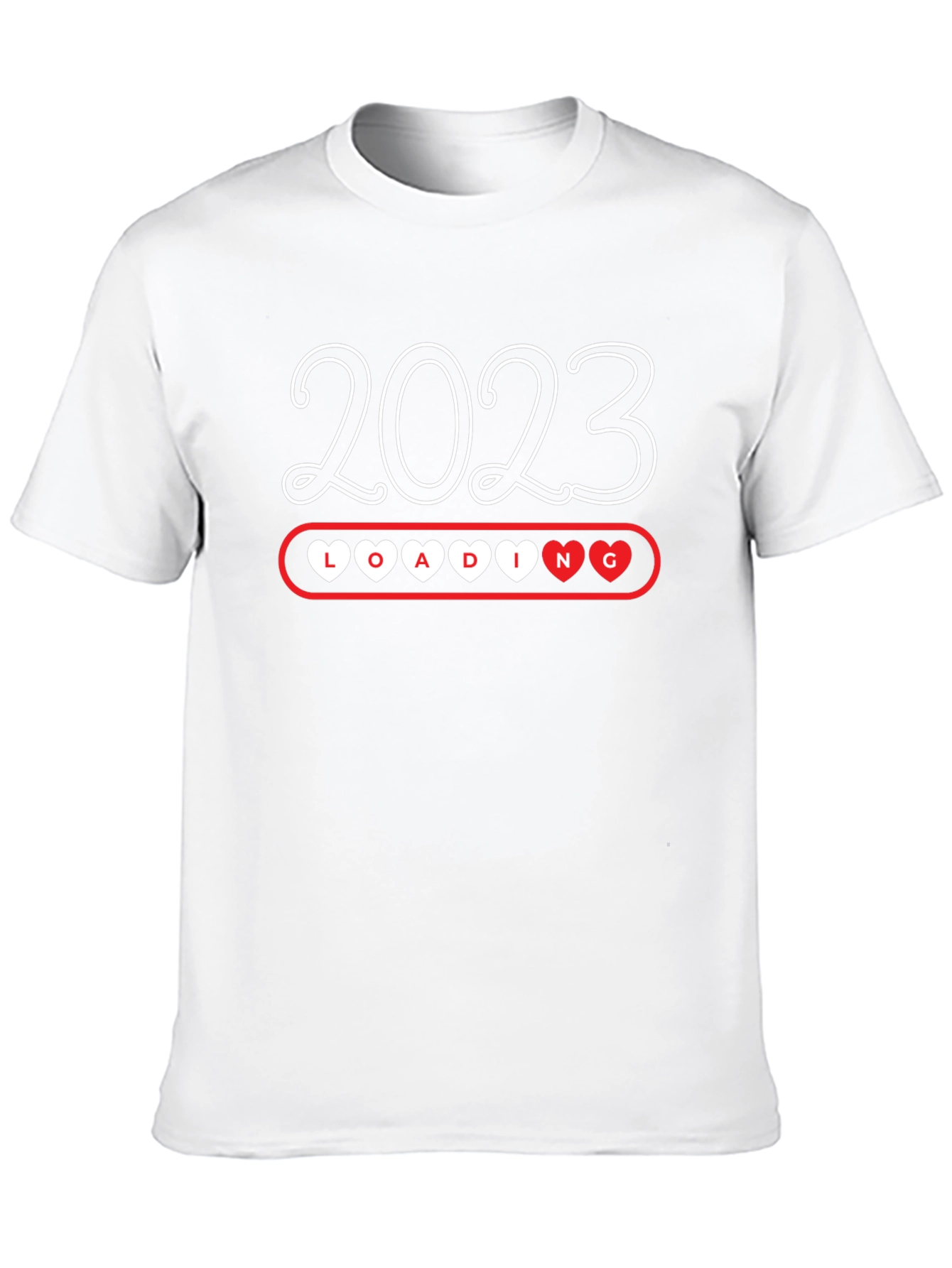 2023 Loading Valentines Day T-Shirt