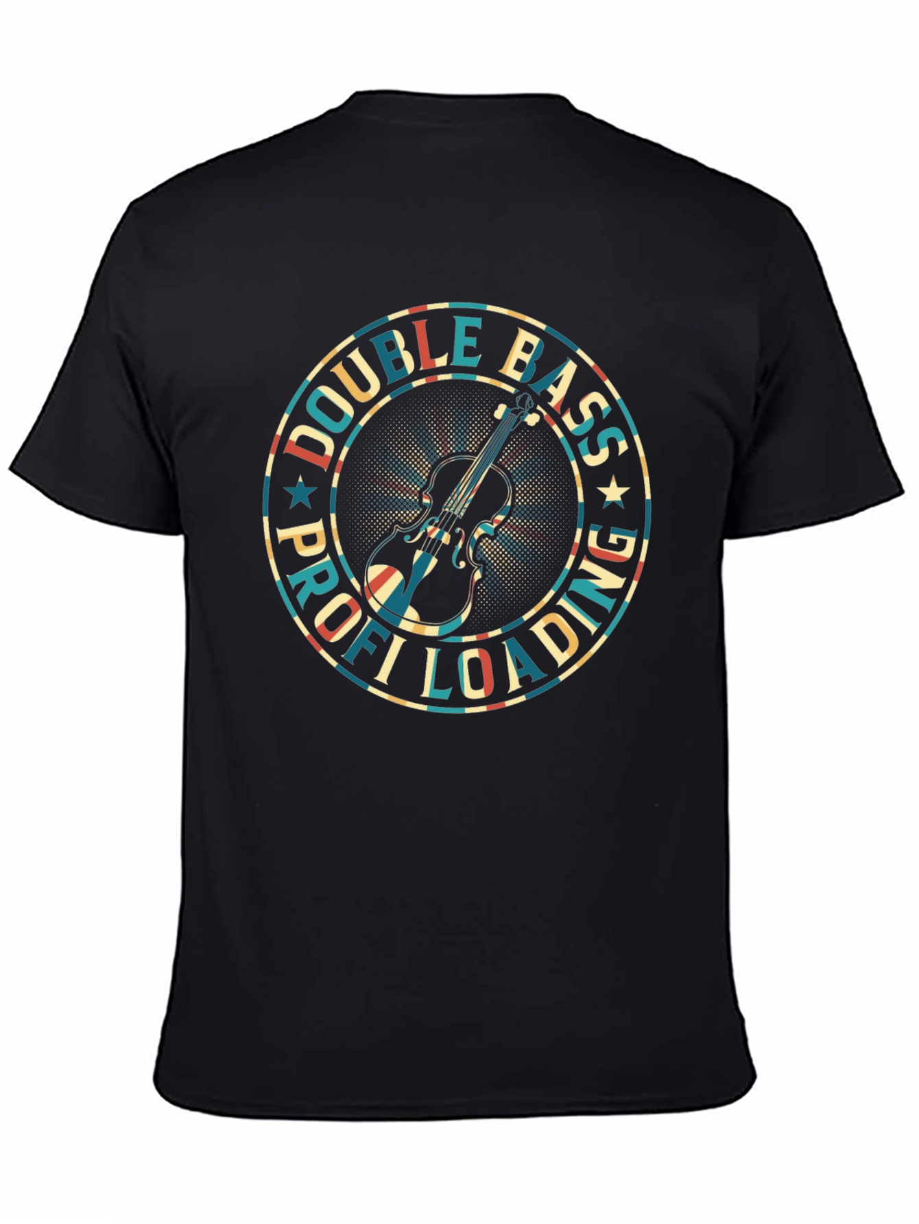 Double Bass Profi Loading T-Shirt - Musician Style