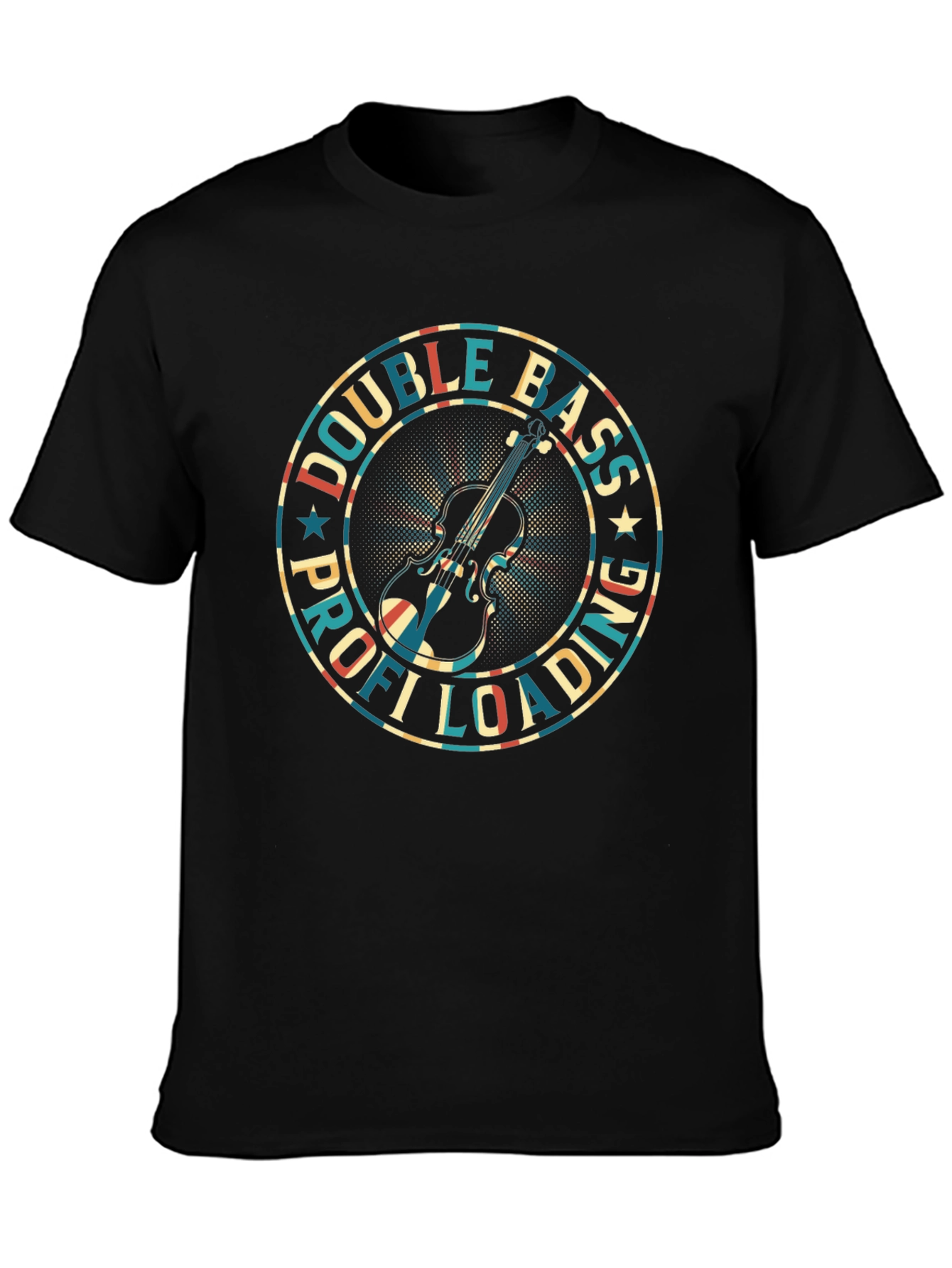 Double Bass Profi Loading T-Shirt - Musician Style