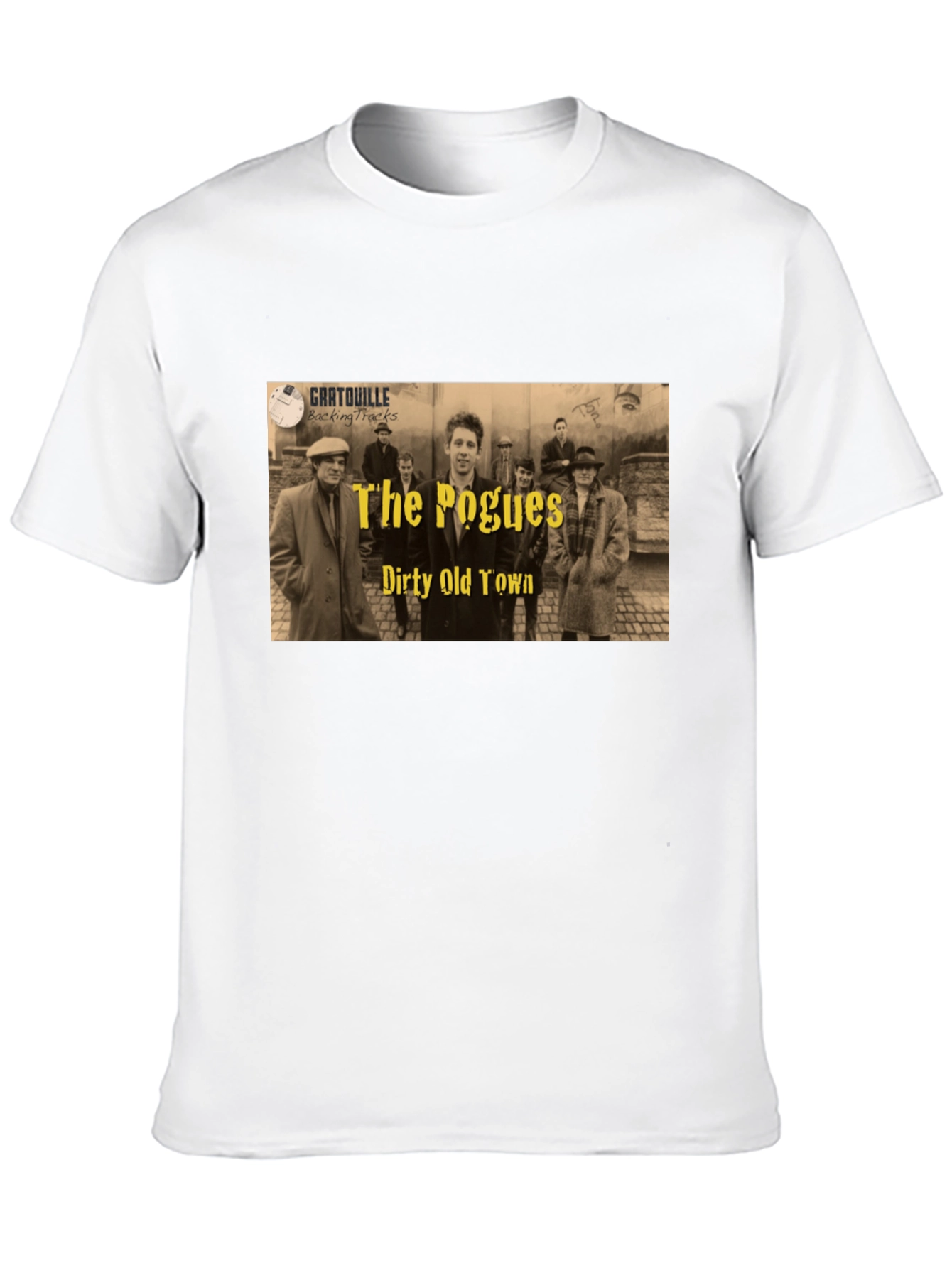 The Pogues Dirty Old Town Black T-Shirt