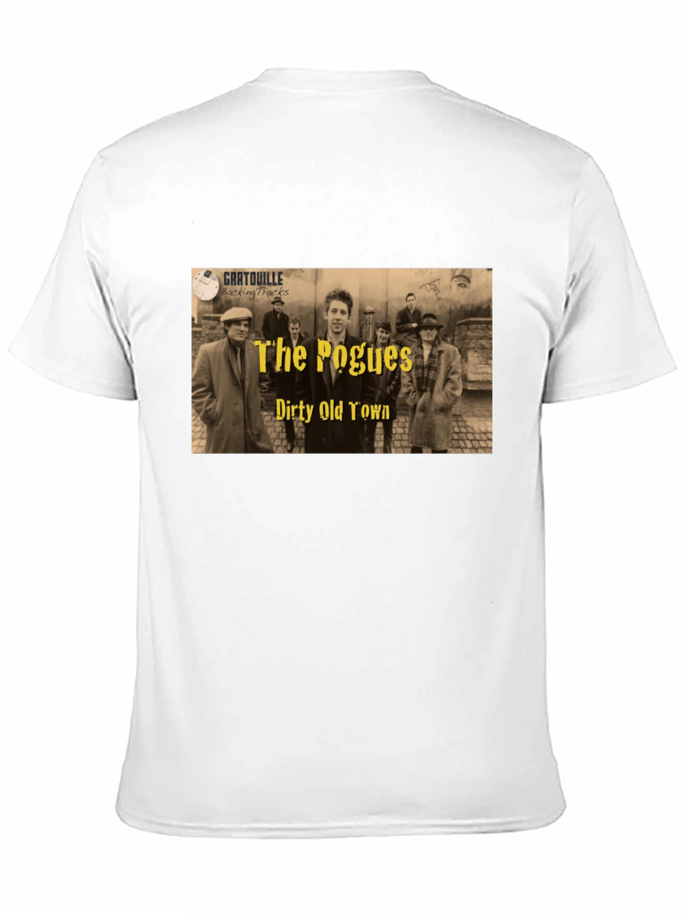 The Pogues Dirty Old Town Black T-Shirt