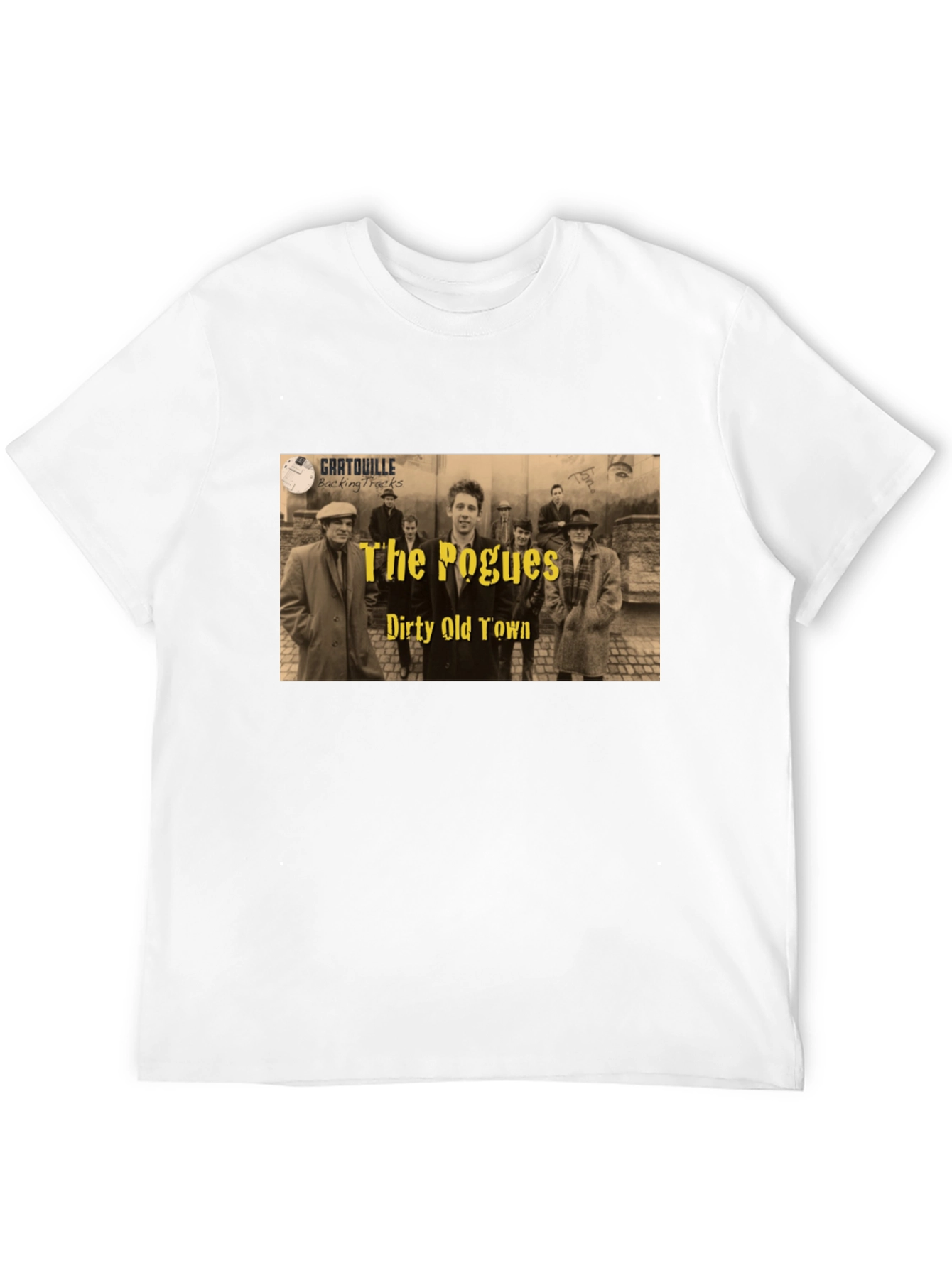 The Pogues Dirty Old Town Black T-Shirt