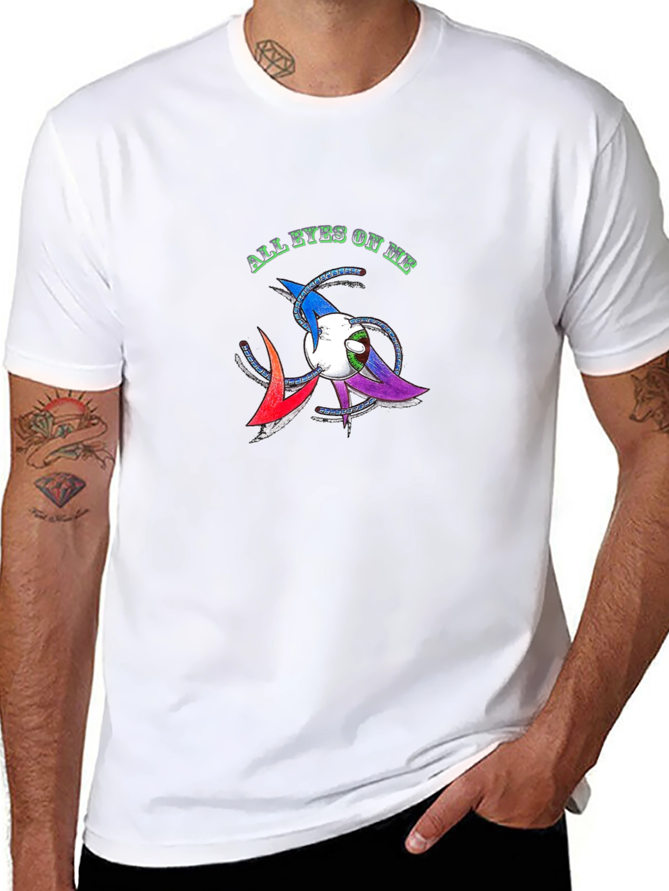 All Eyes On Me Graphic T-Shirt