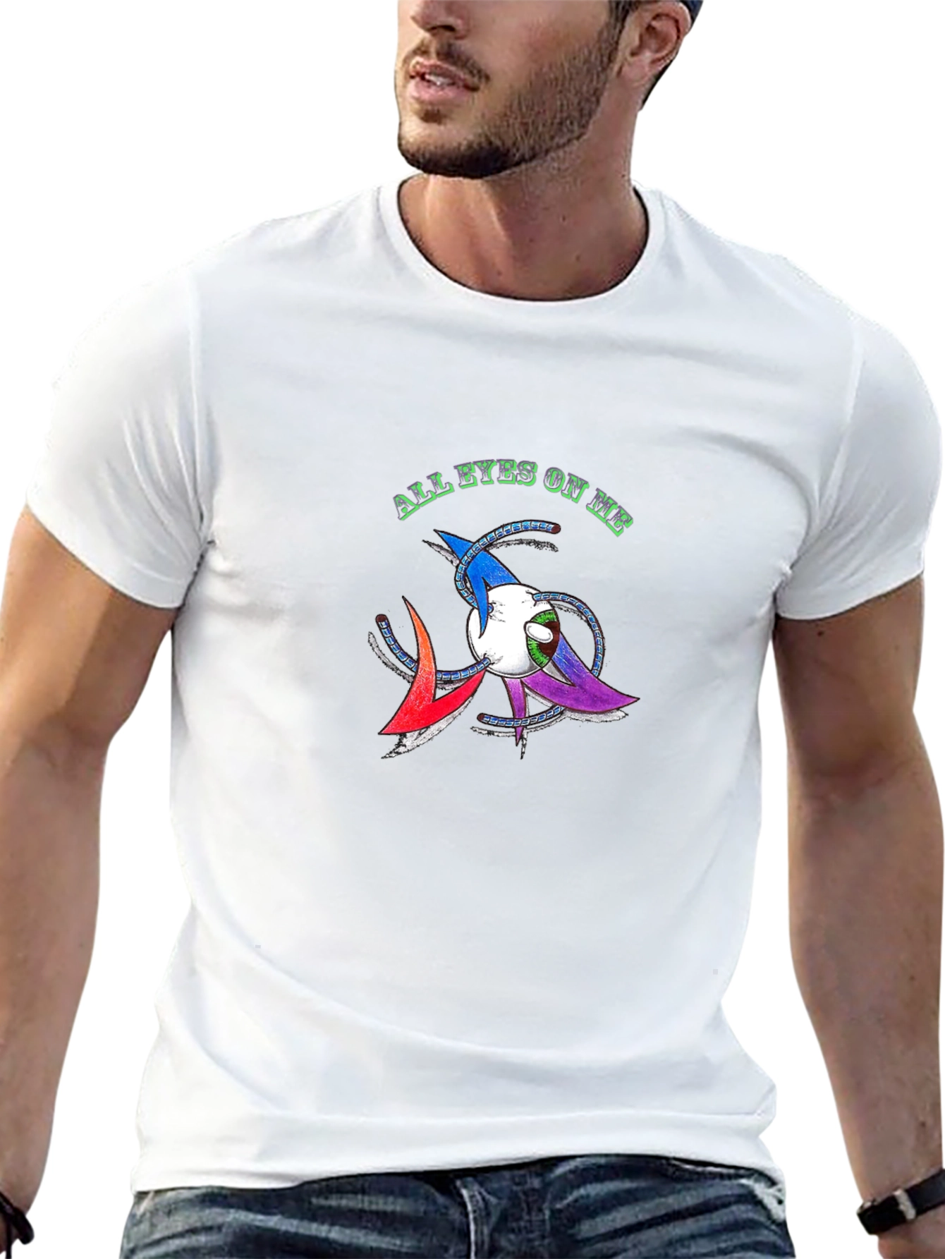 All Eyes On Me Graphic T-Shirt