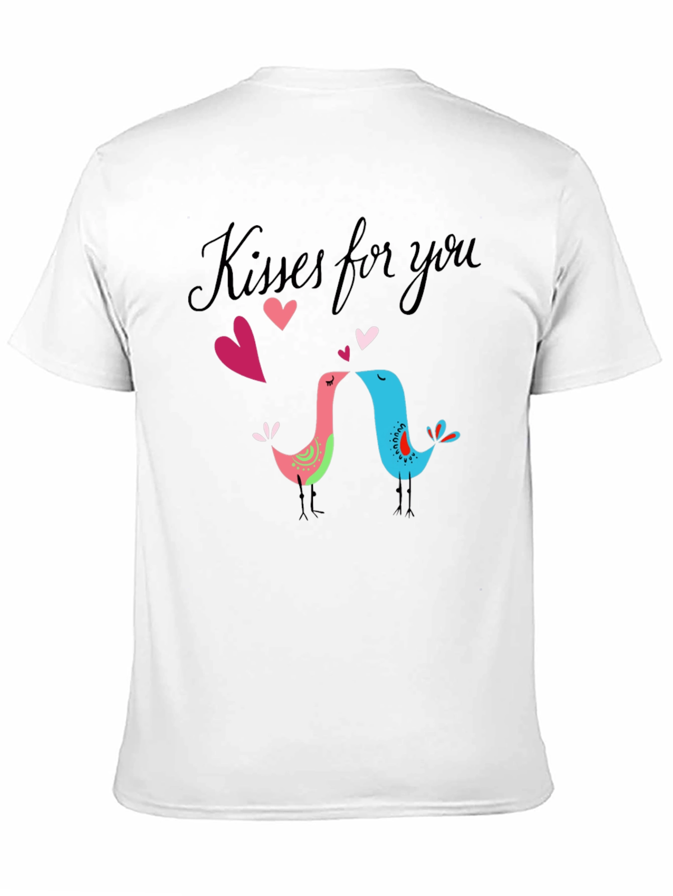 Kisses for You Black T-Shirt