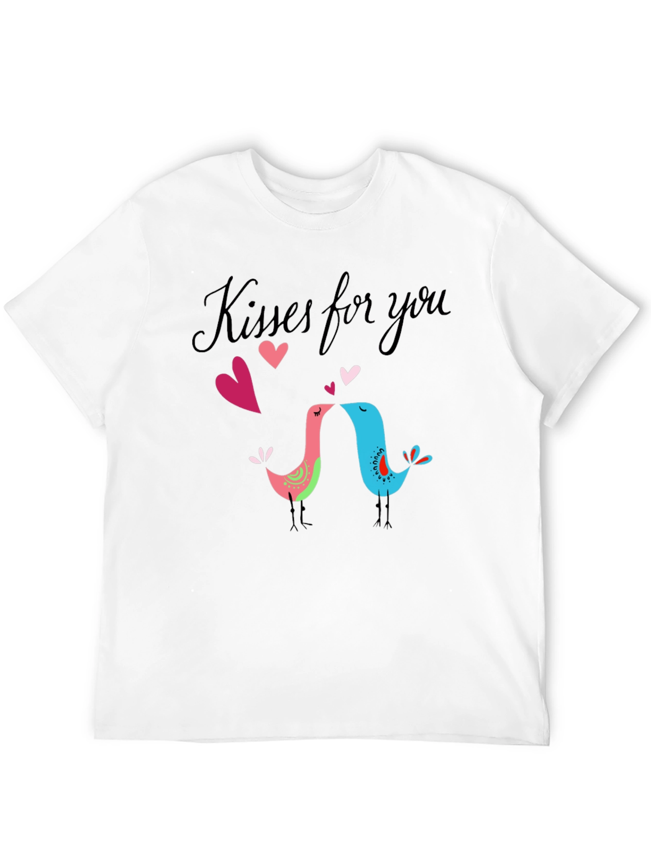 Kisses for You Black T-Shirt