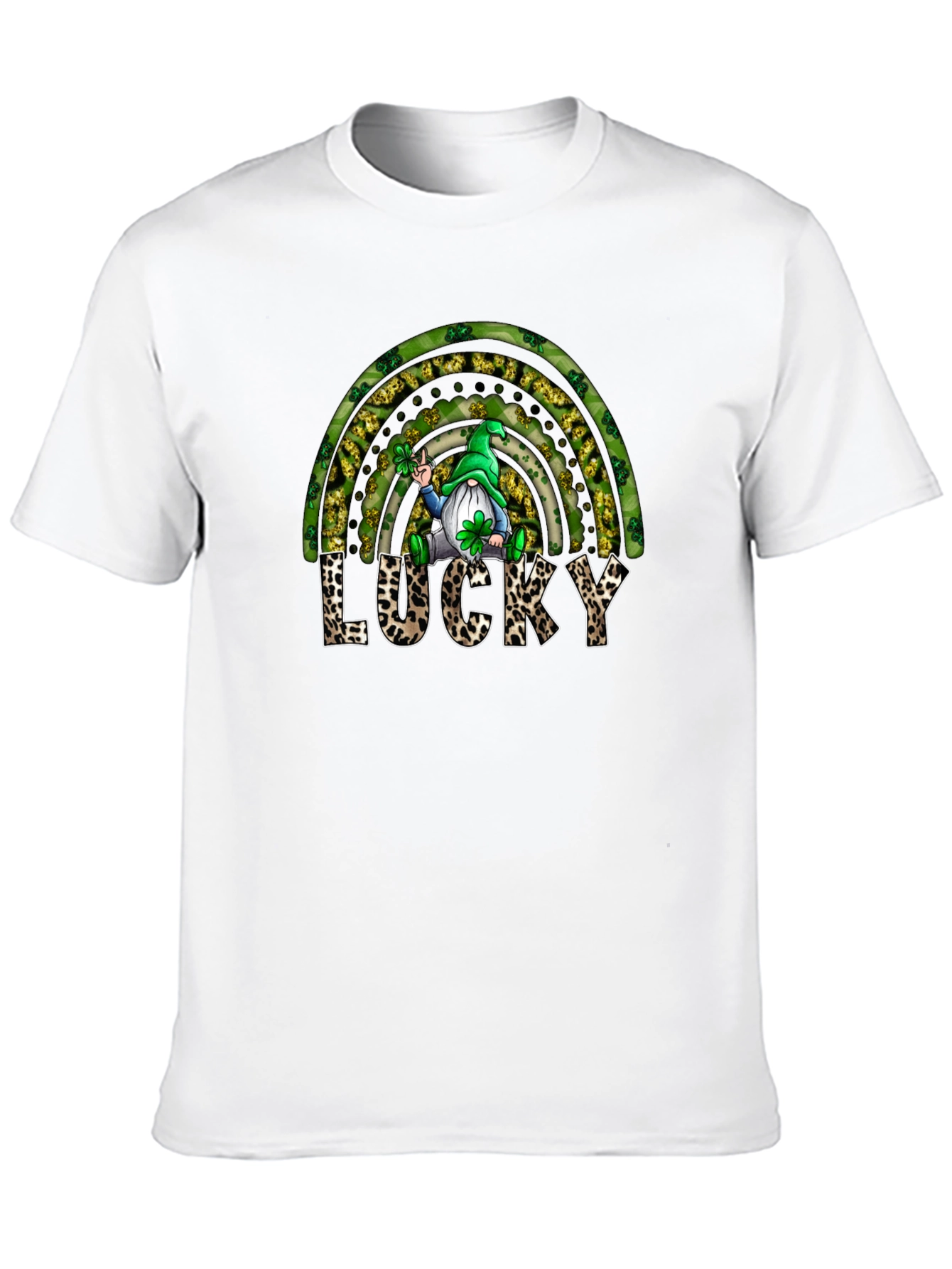 Lucky St. Patricks Day Gnome T-Shirt